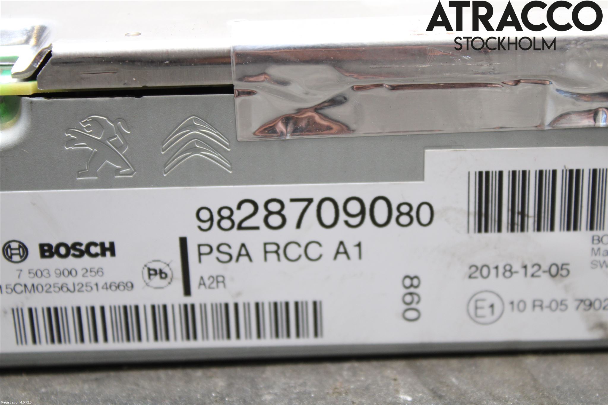 Citroen COTROEN C3 17-24 Cd Radio - Multimediapanel