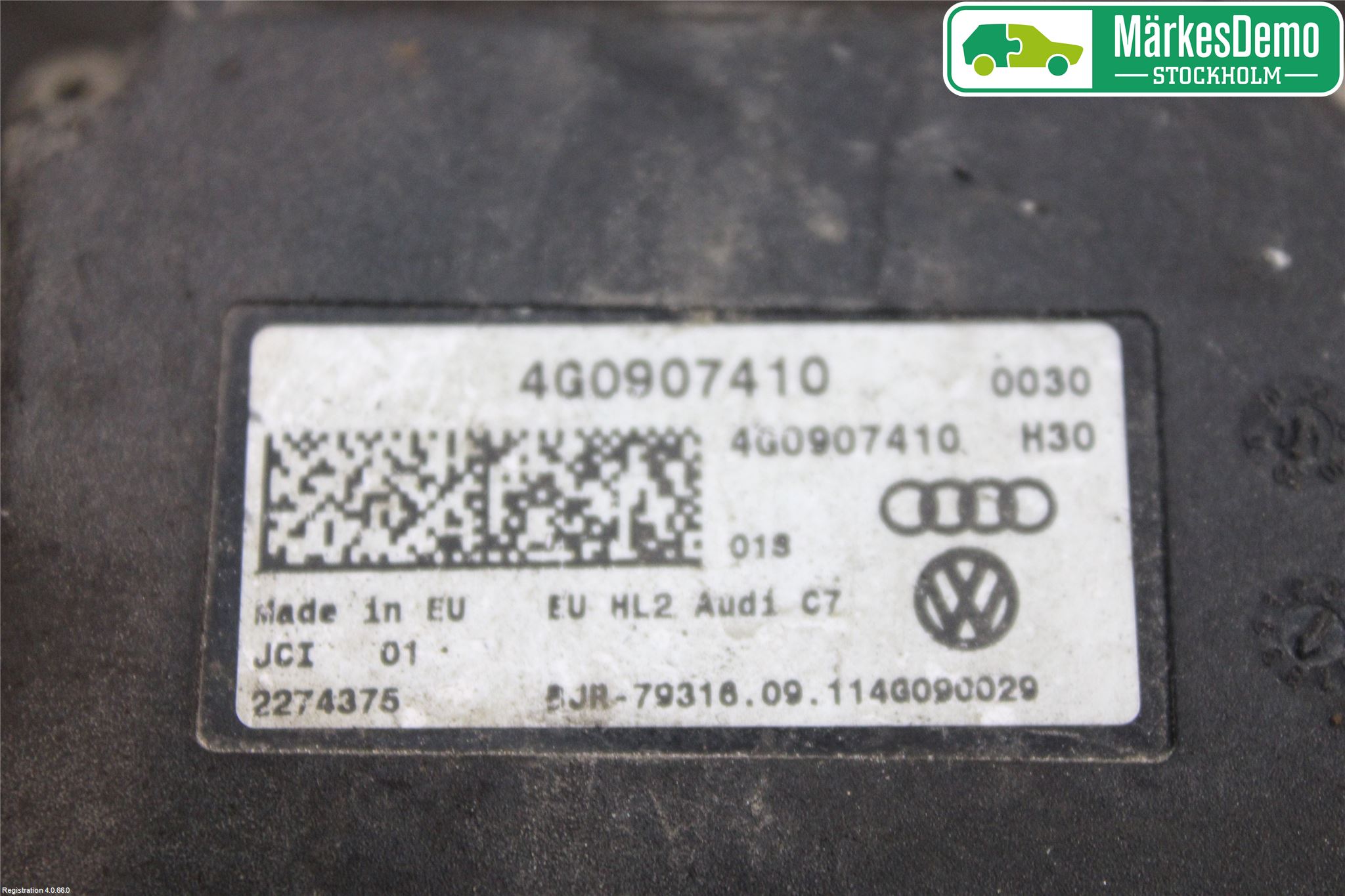 Audi A6/S6 4G 11-18 Styrenhet Övrigt