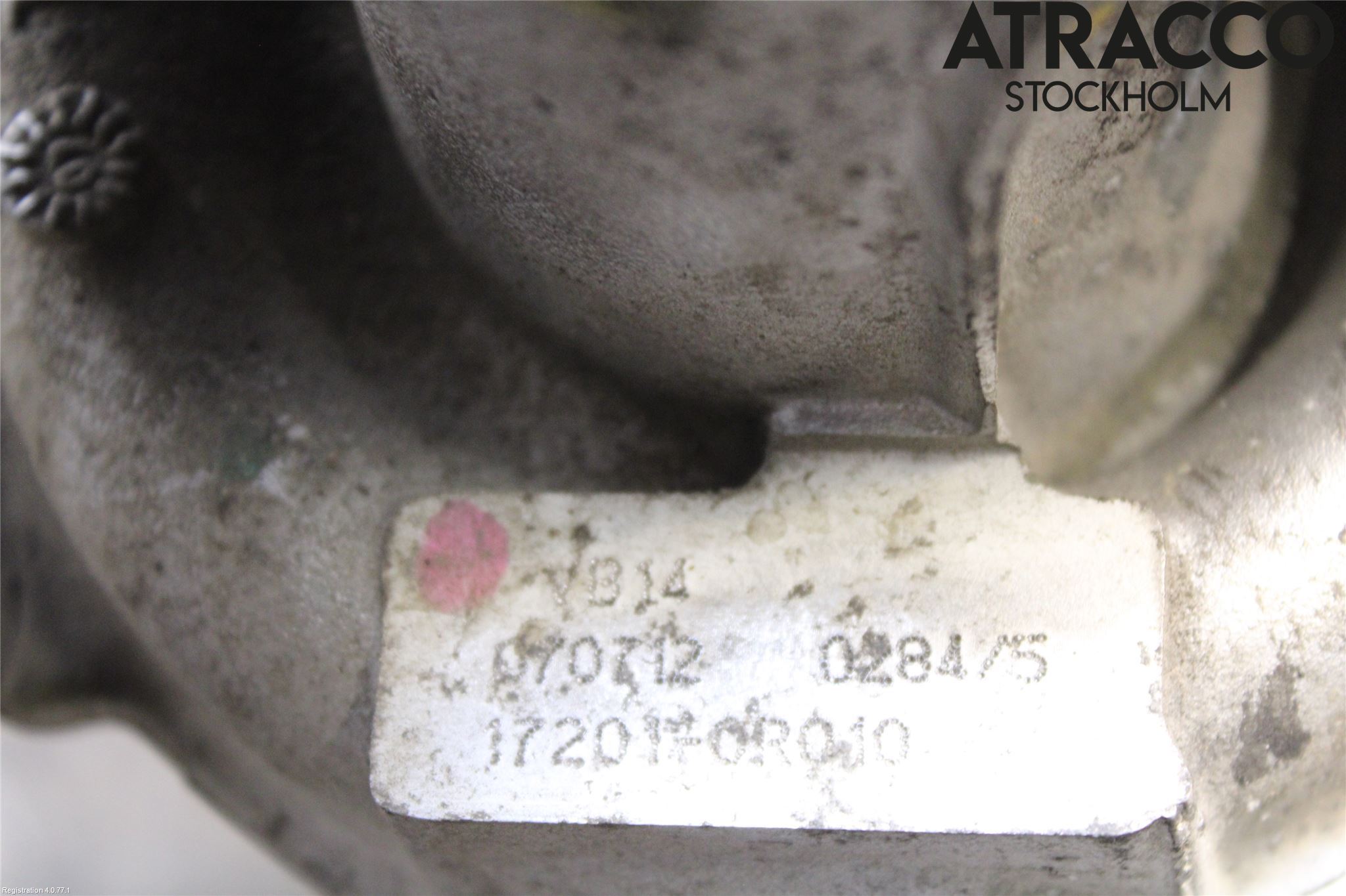 Toyota COROLLA VERSO 04-07 Turboaggregat