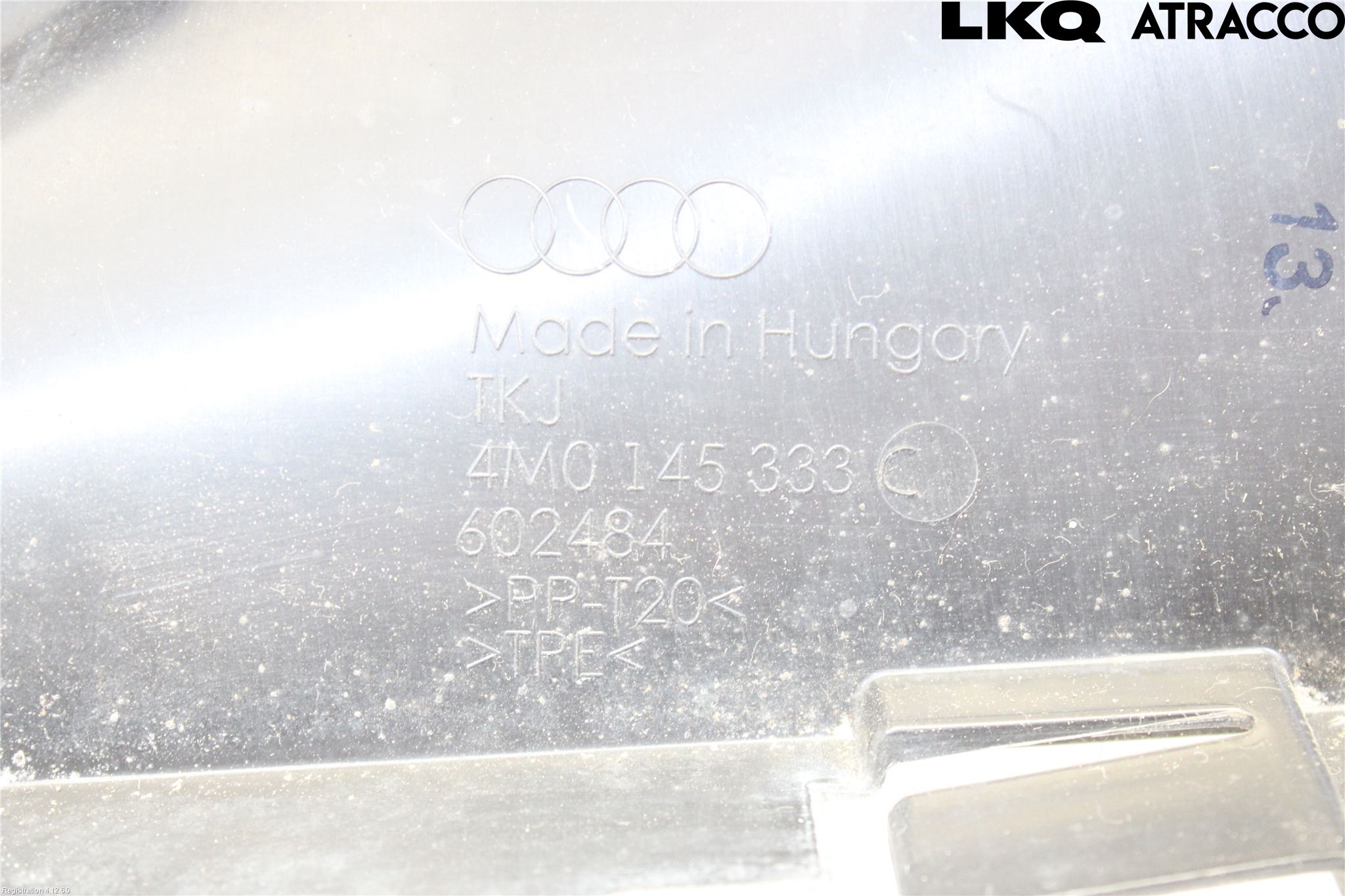 Audi Q7/SQ7 Deflektor Plåt-Plast Kylning