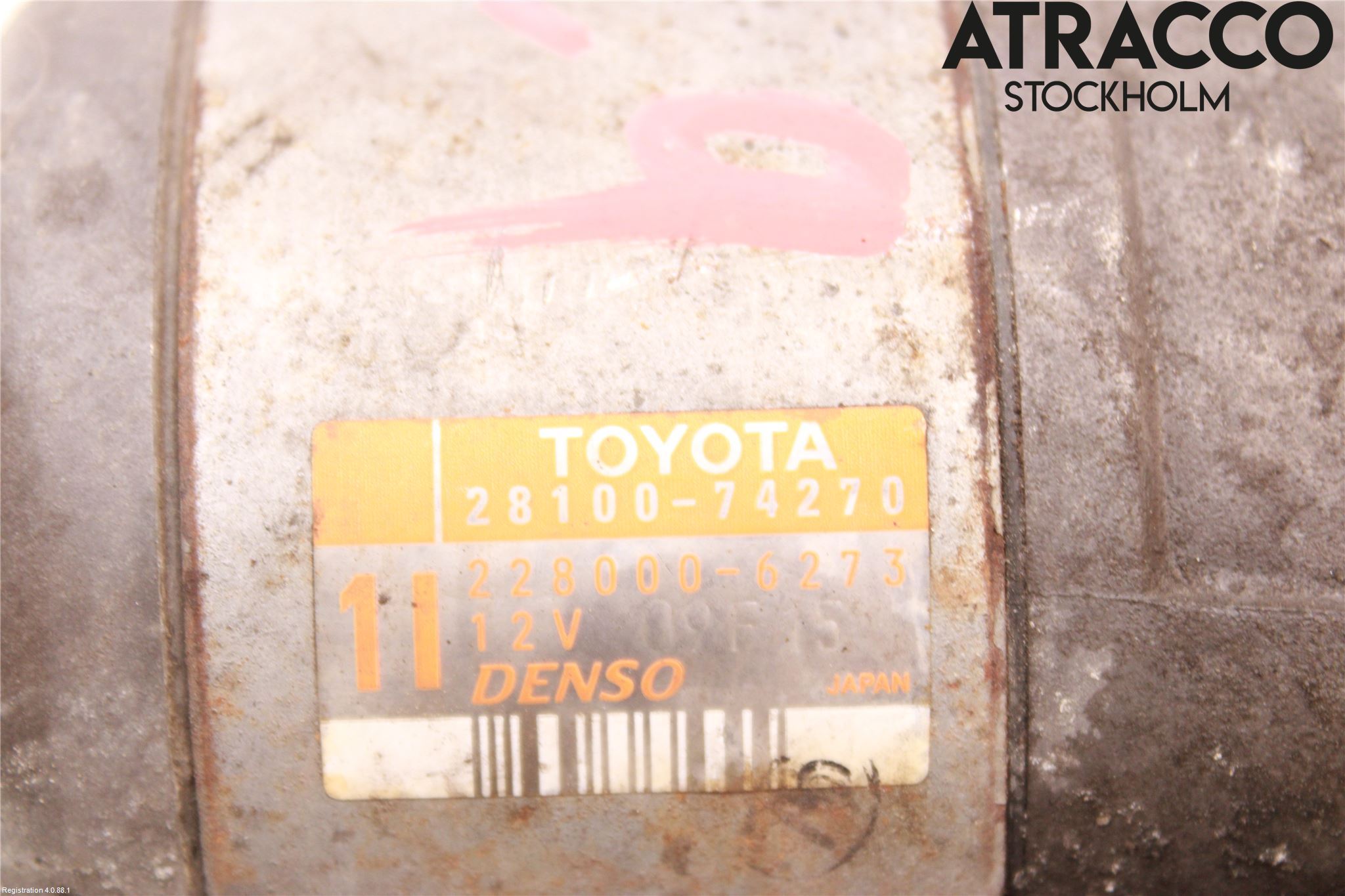 Toyota RAV 4 00-06 Startmotor