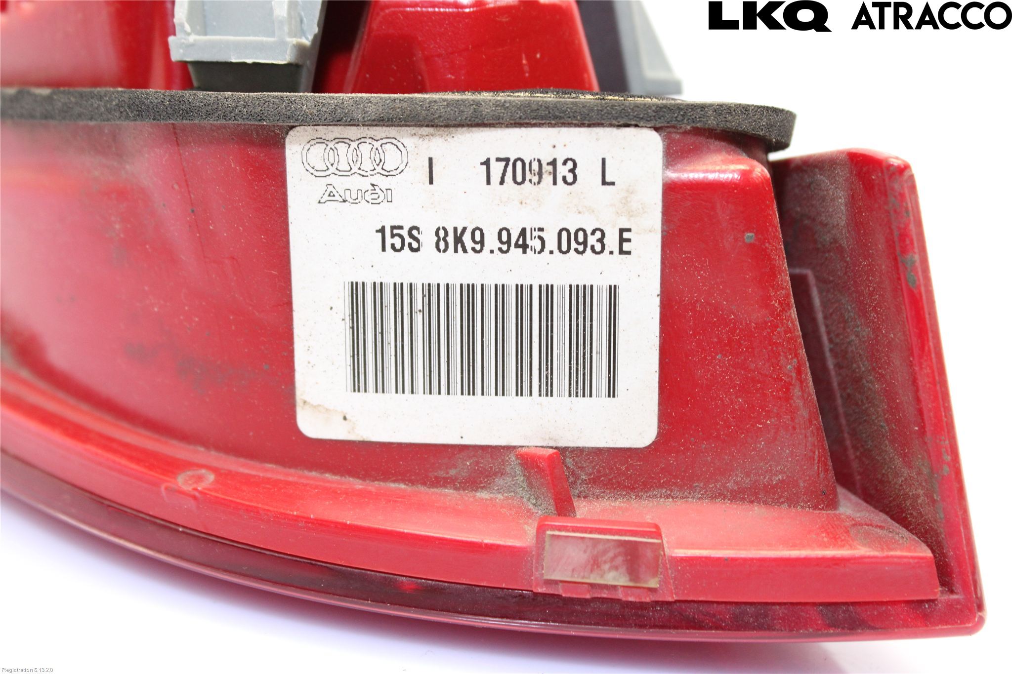 Audi A4 12-15 Bakljus Lucka Vä