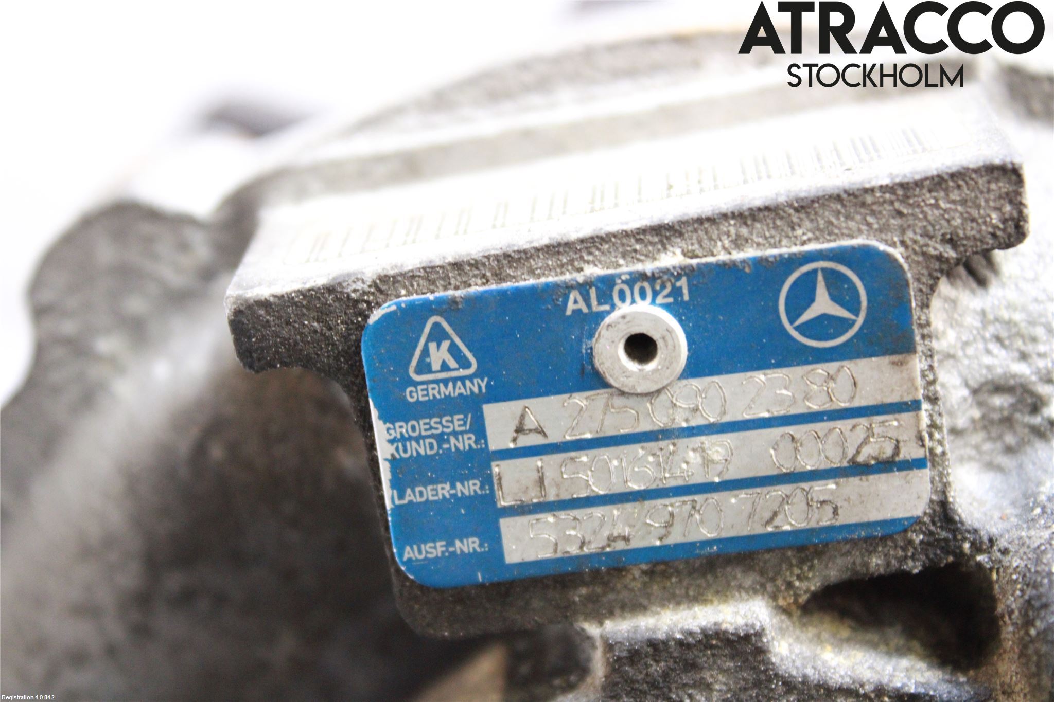 Mercedes-Benz MB S-KLASS (W221) 05-13 Turboaggregat