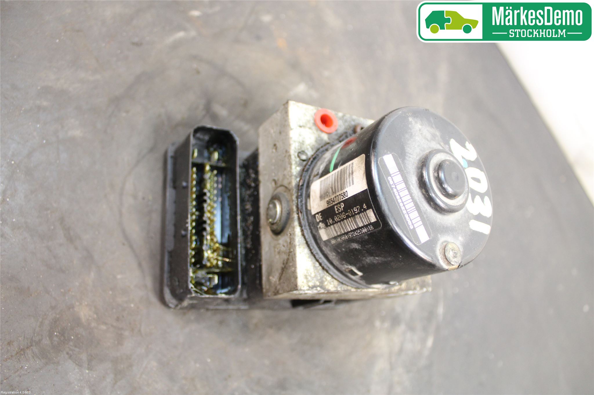 Peugeot 1007 Abs Hydraulaggregat