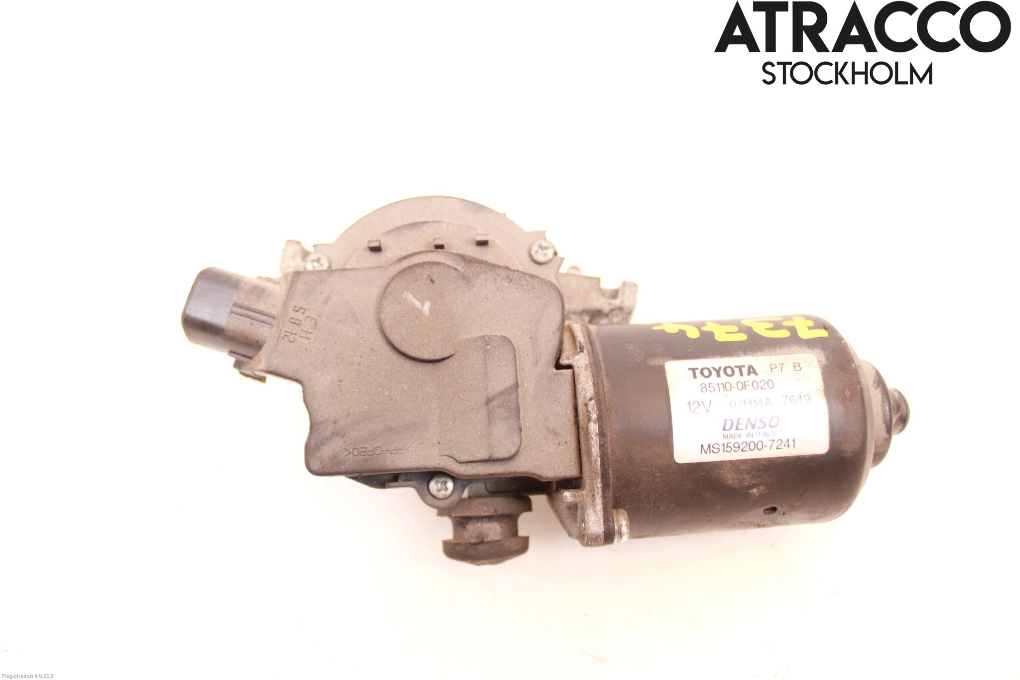 Toyota COROLLA VERSO 04-07 Torkarmotor Vindruta