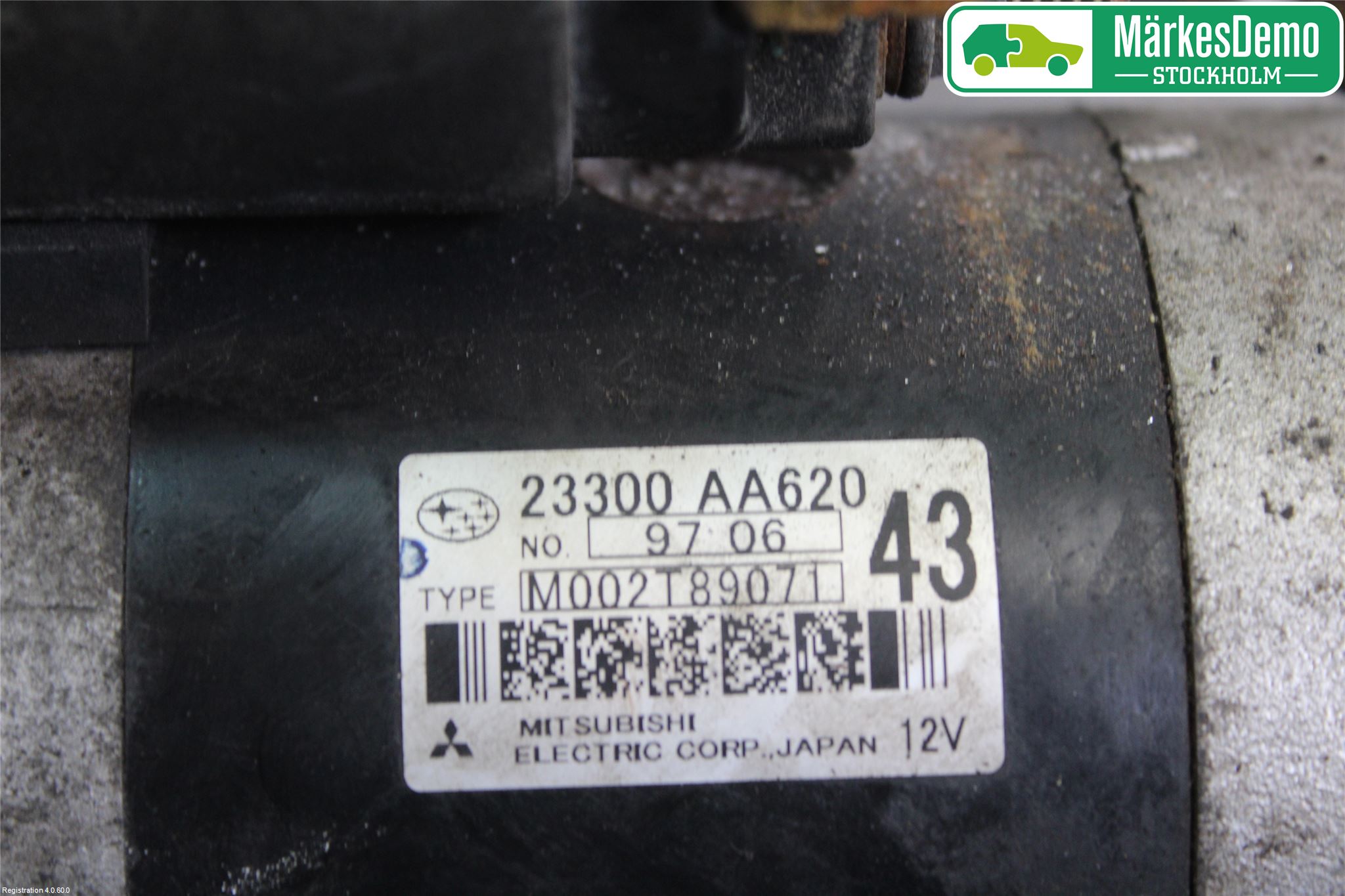 Subaru OUTBACK 10-15 Startmotor Diesel