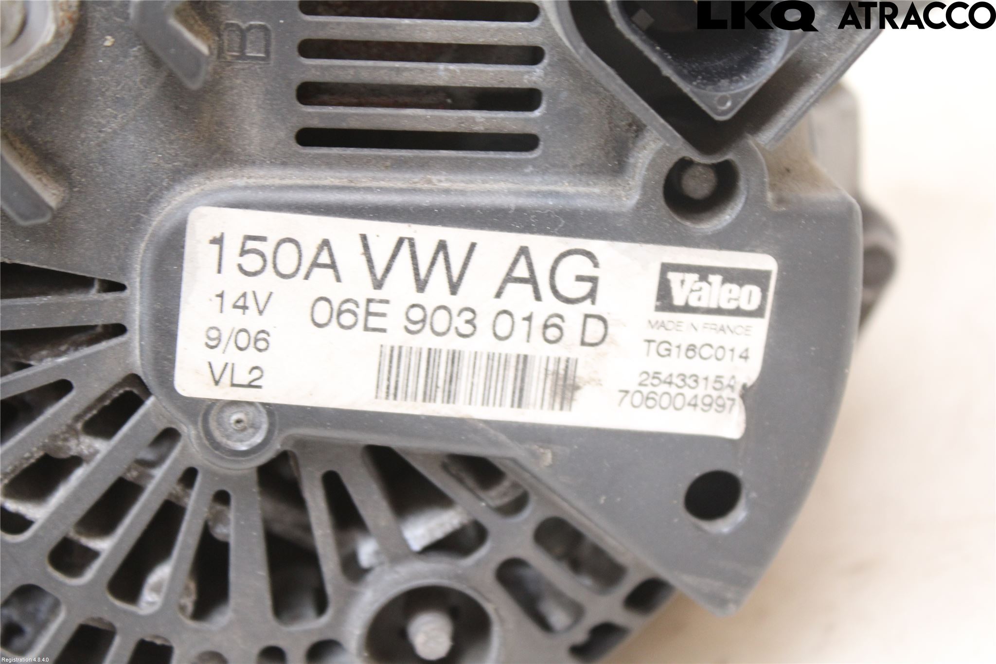 Audi A6/S6     05-11 Generator