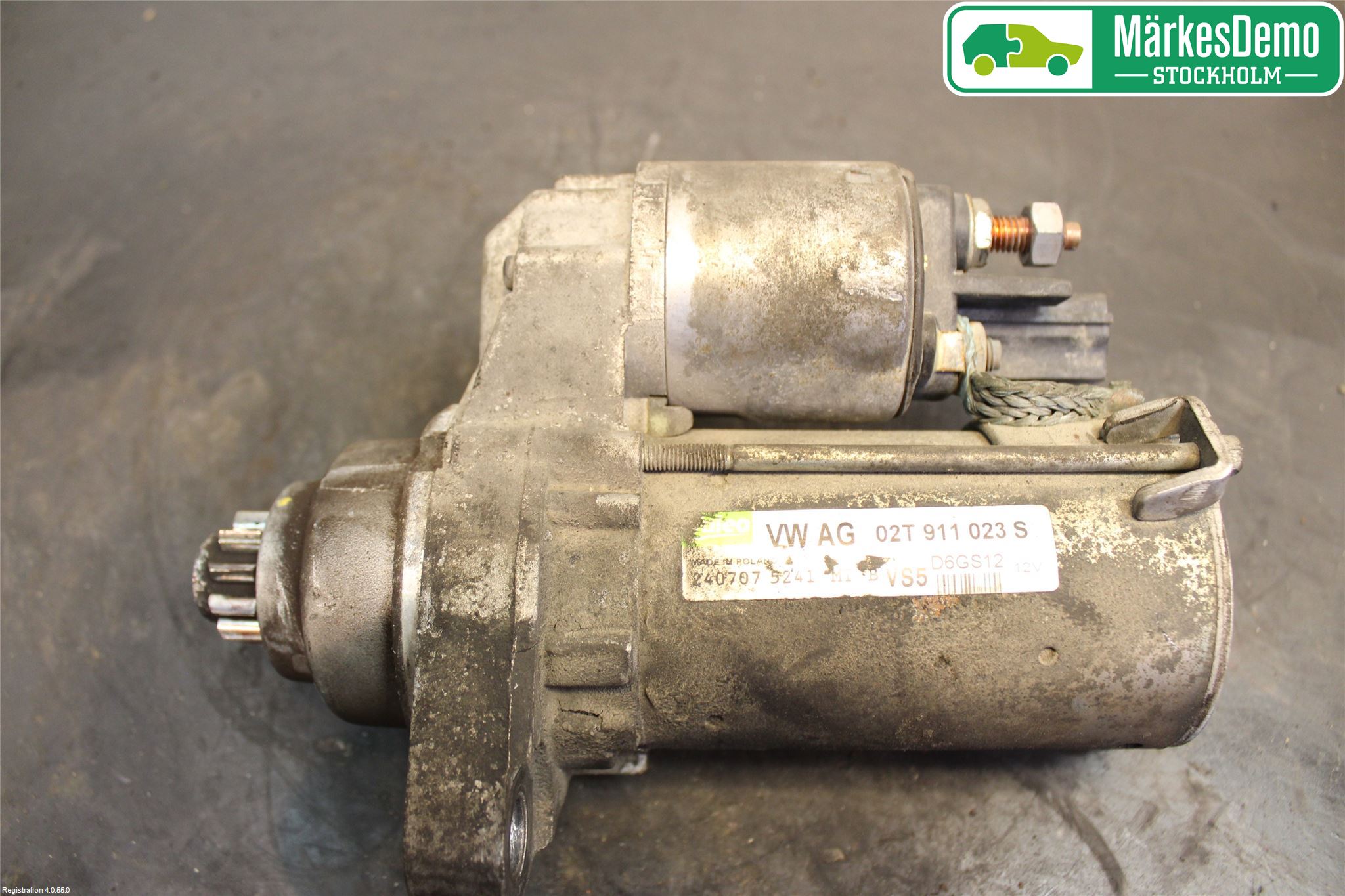 Audi A3/S3 05-13 Startmotor