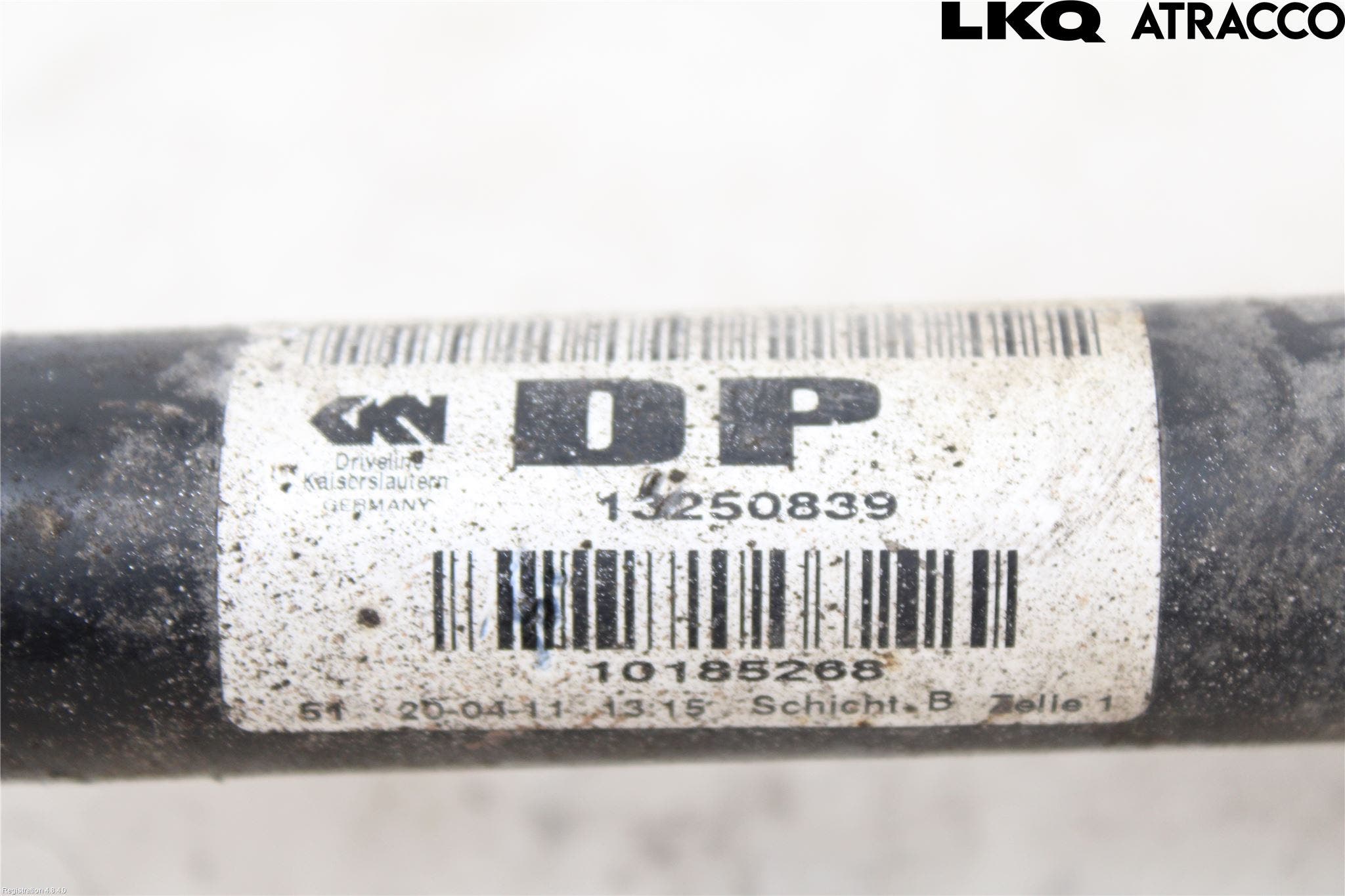 Opel ASTRA J 10-15 Drivaxel Fram Höger