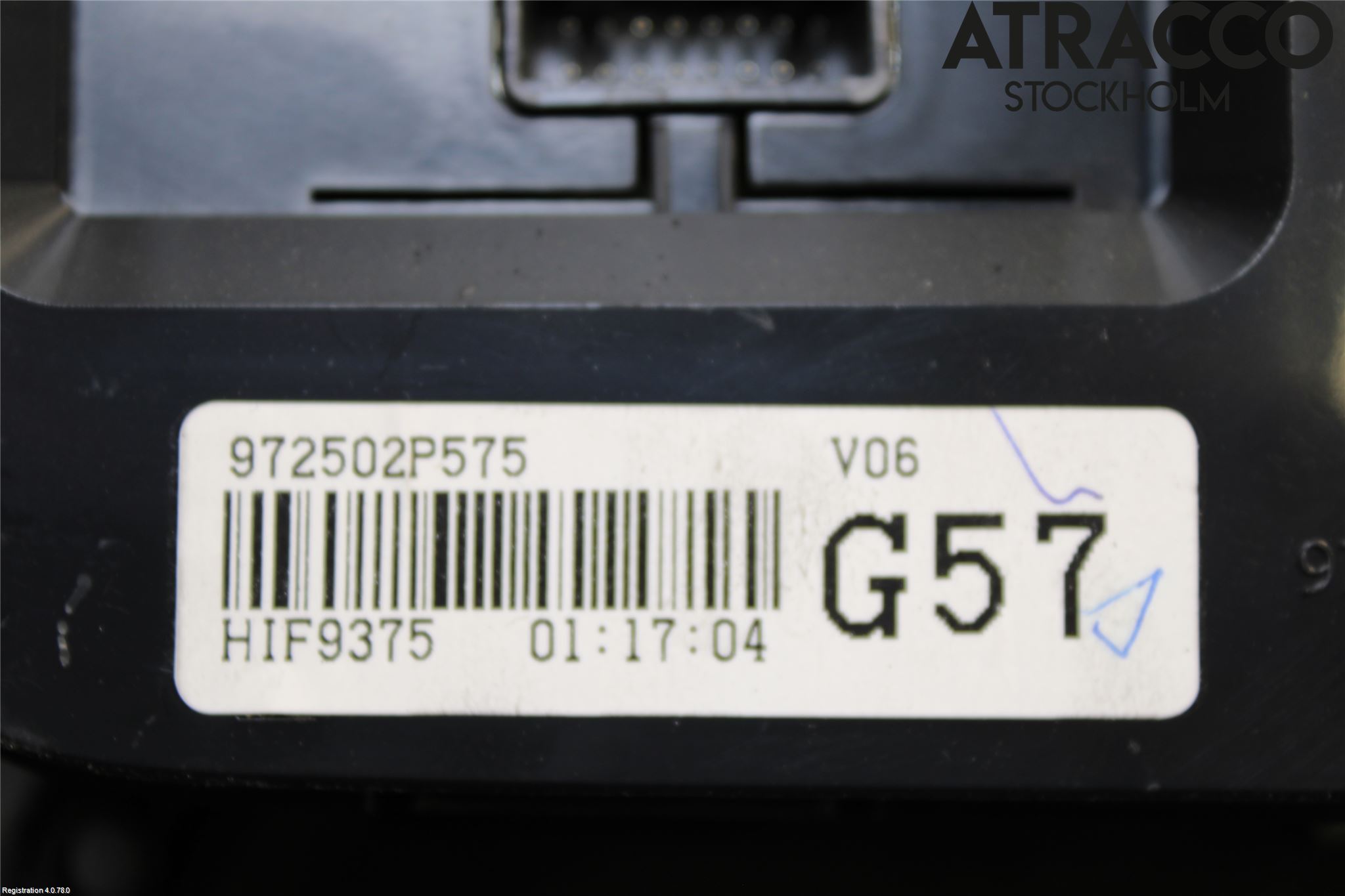 Kia SORENTO 10-14 Ac Styrenhet Ac Manöveren