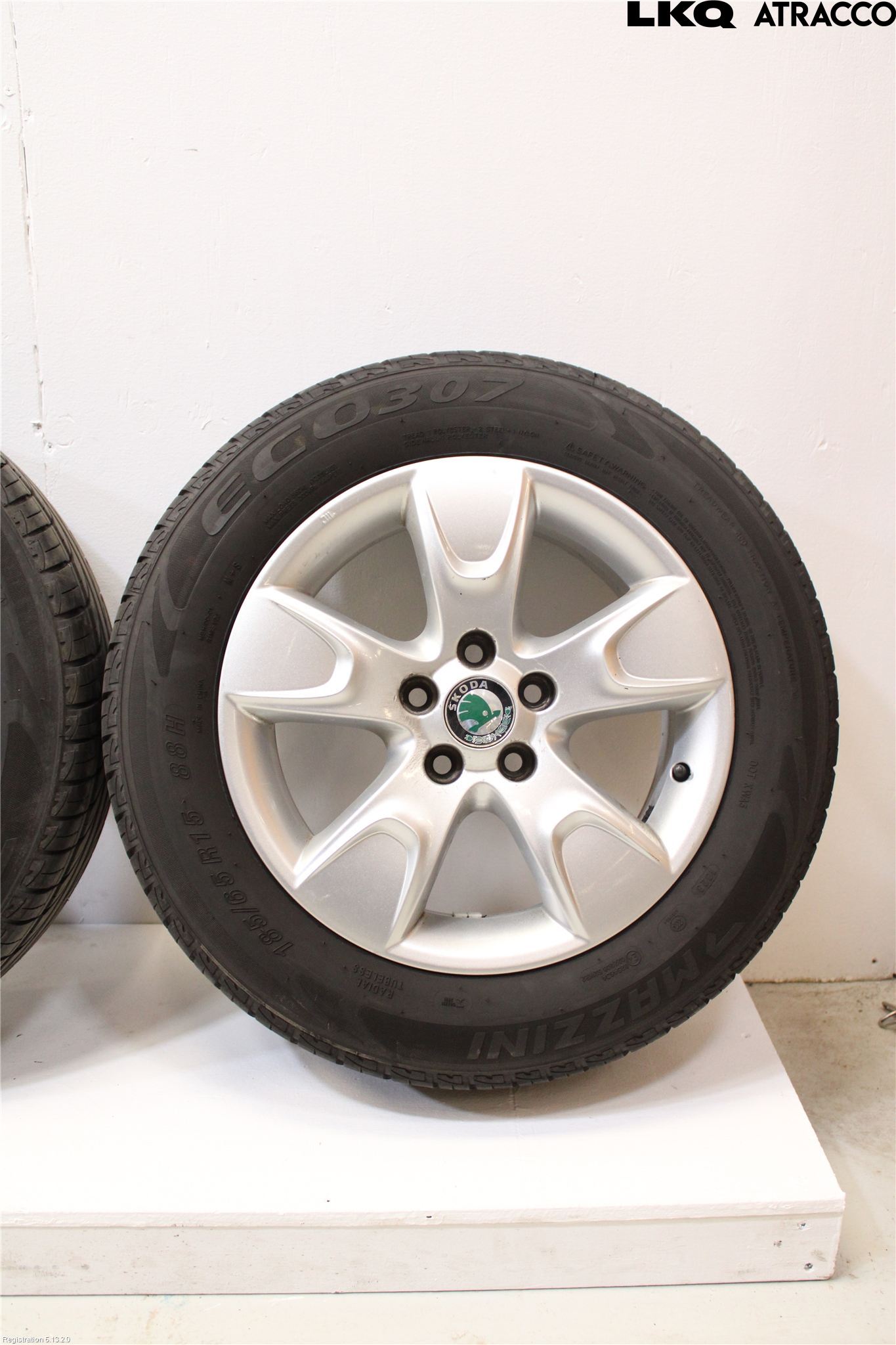 Skoda ROOMSTER Fälgsats Aluminium