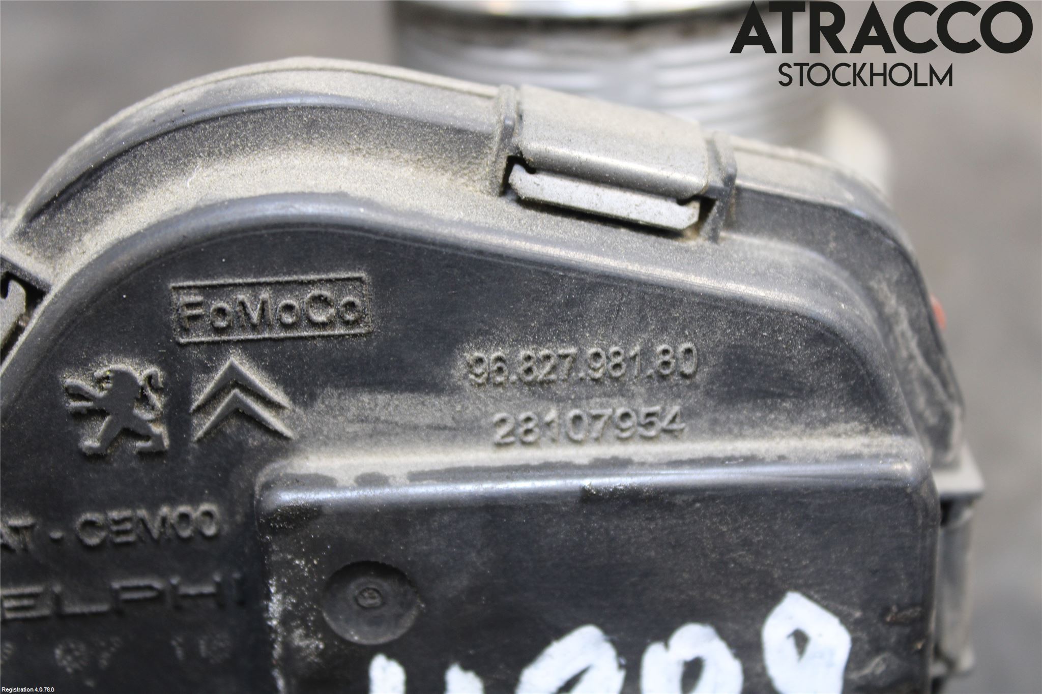 Citroen C3 10-17 Injspjällhus