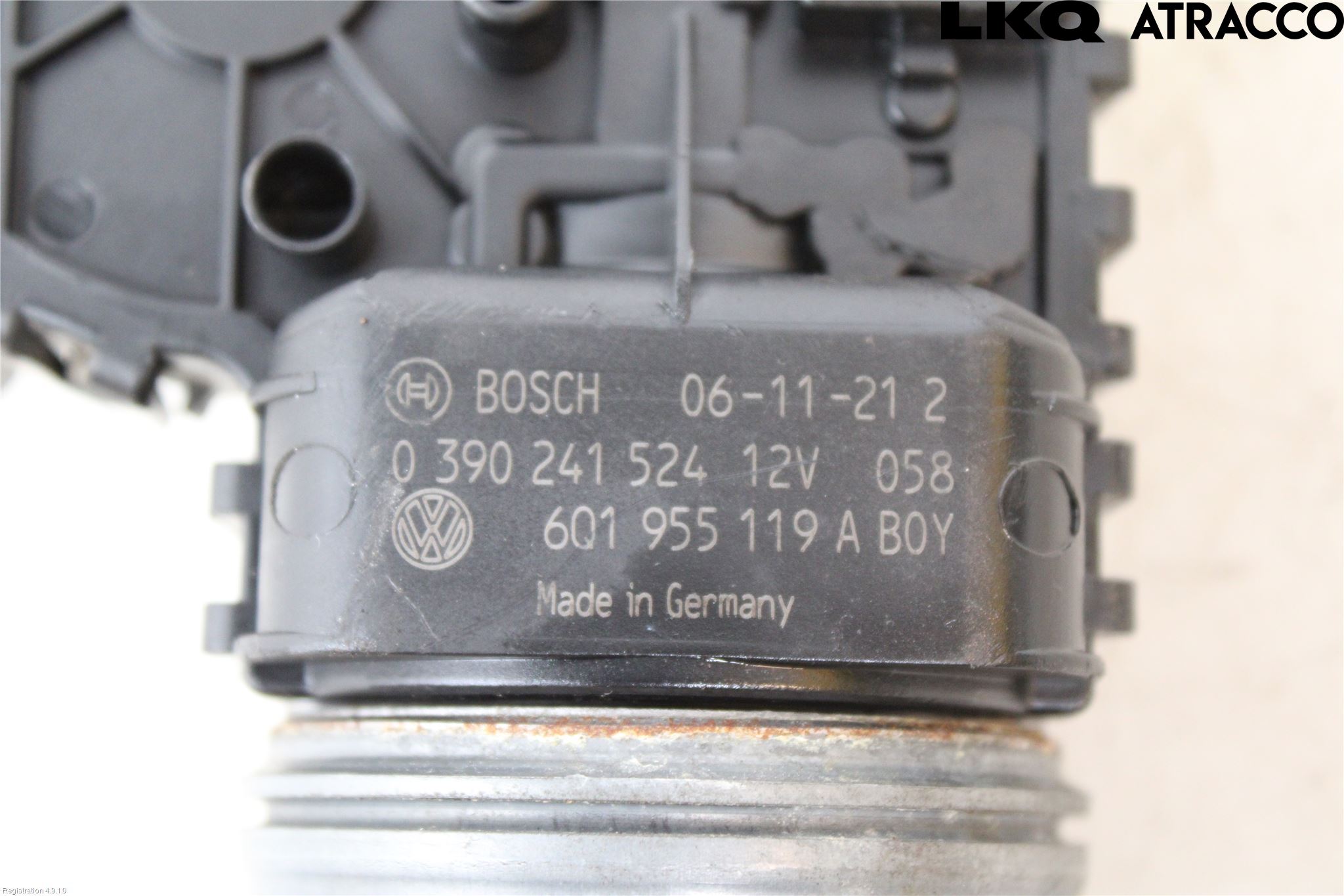 Skoda FABIA 99-07 Torkarmotor Vindruta