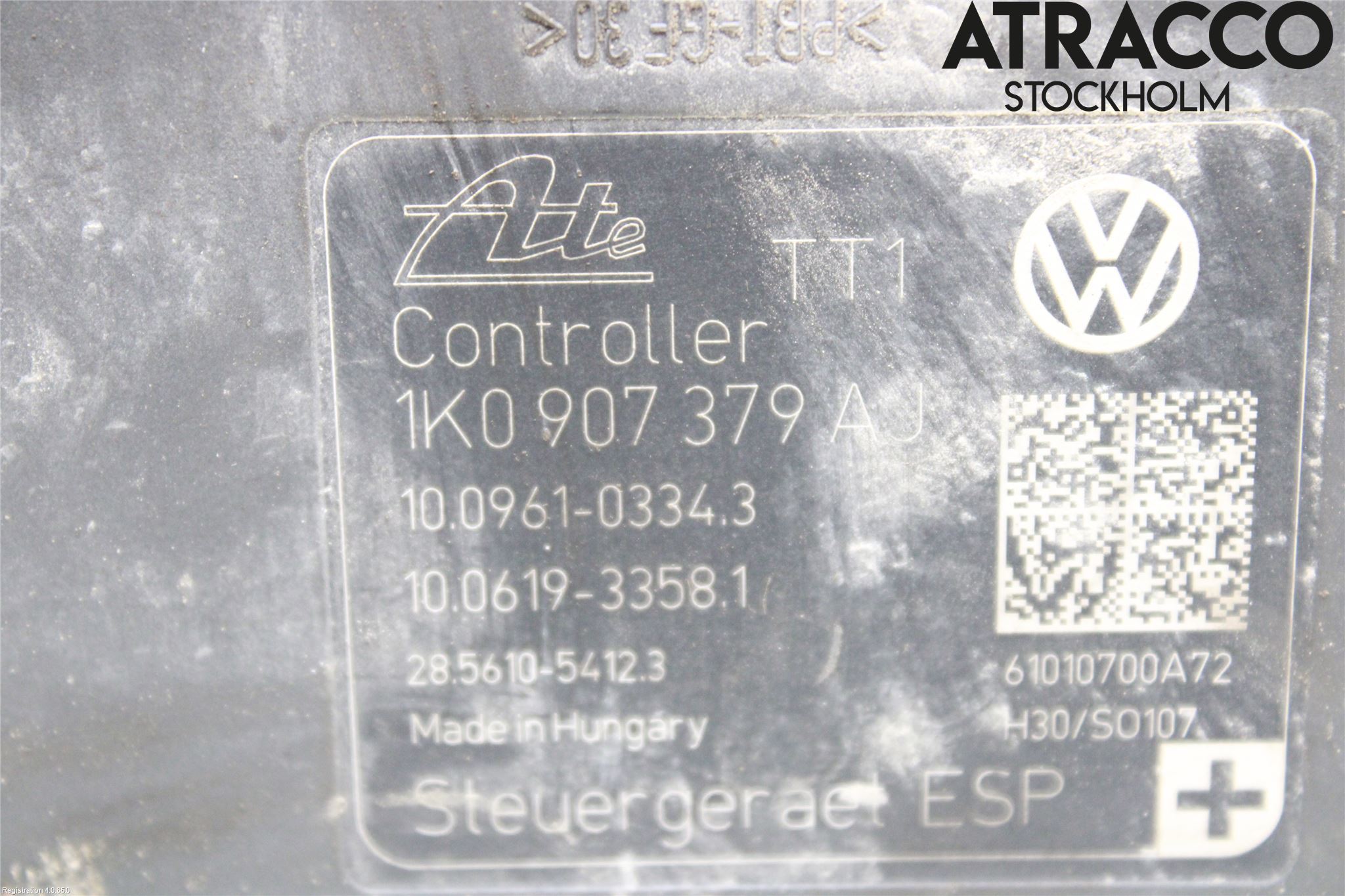 Volkswagen VW GOLF VI 09-13 Abs Hydraulaggregat