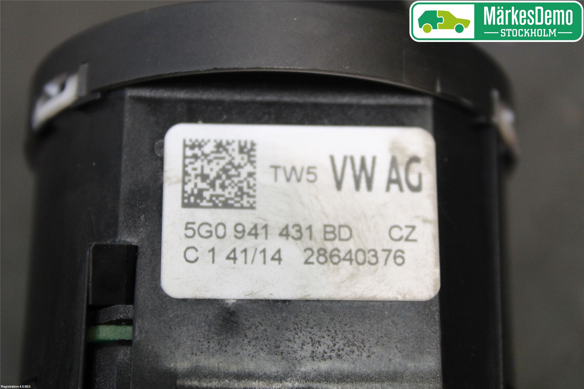 Volkswagen VW GOLF / E-GOLF VII 13-20 Strömställare Ljus