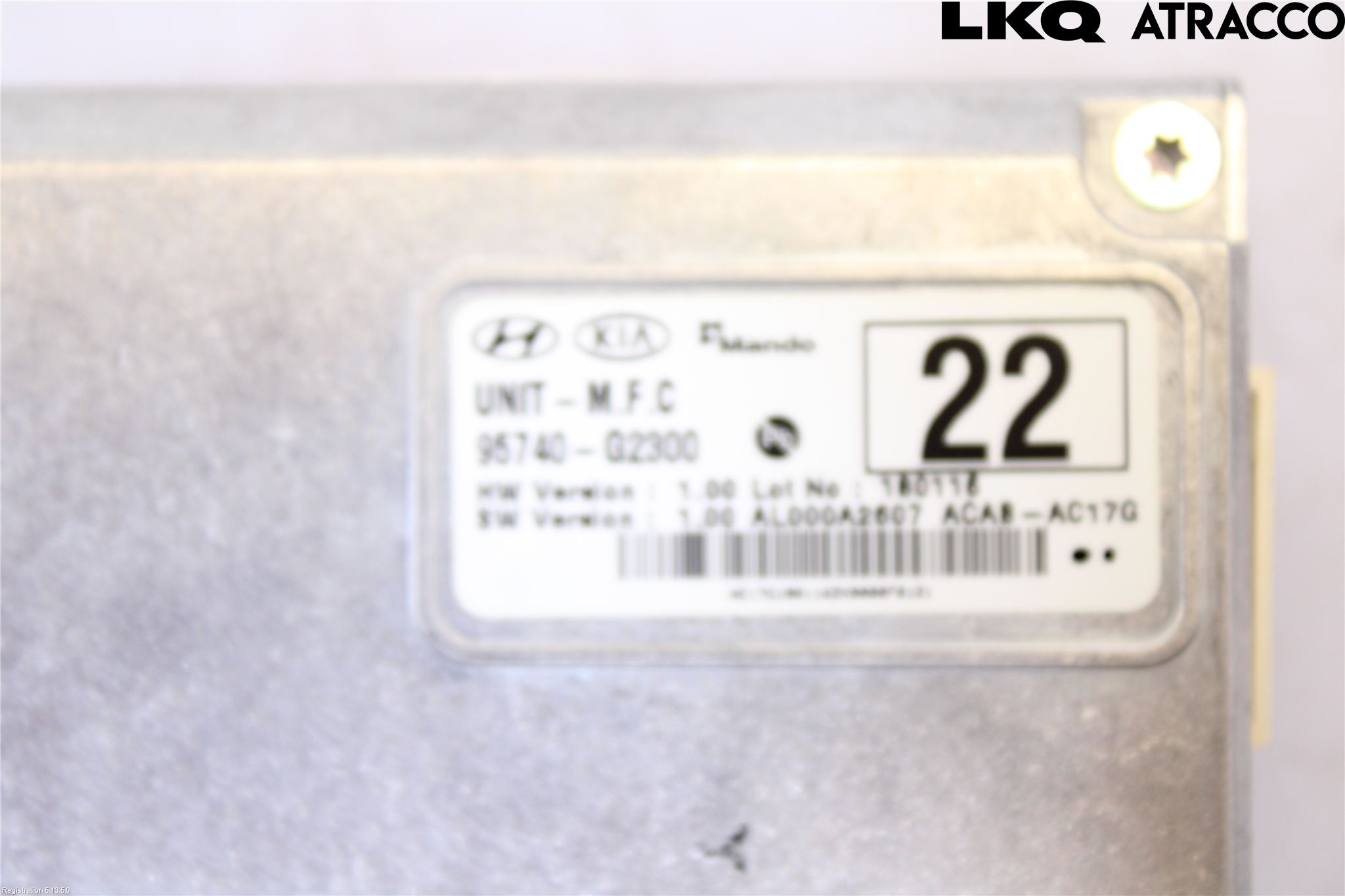 Hyundai IONIQ AE 17-22 Parkeringshjälp Kamera
