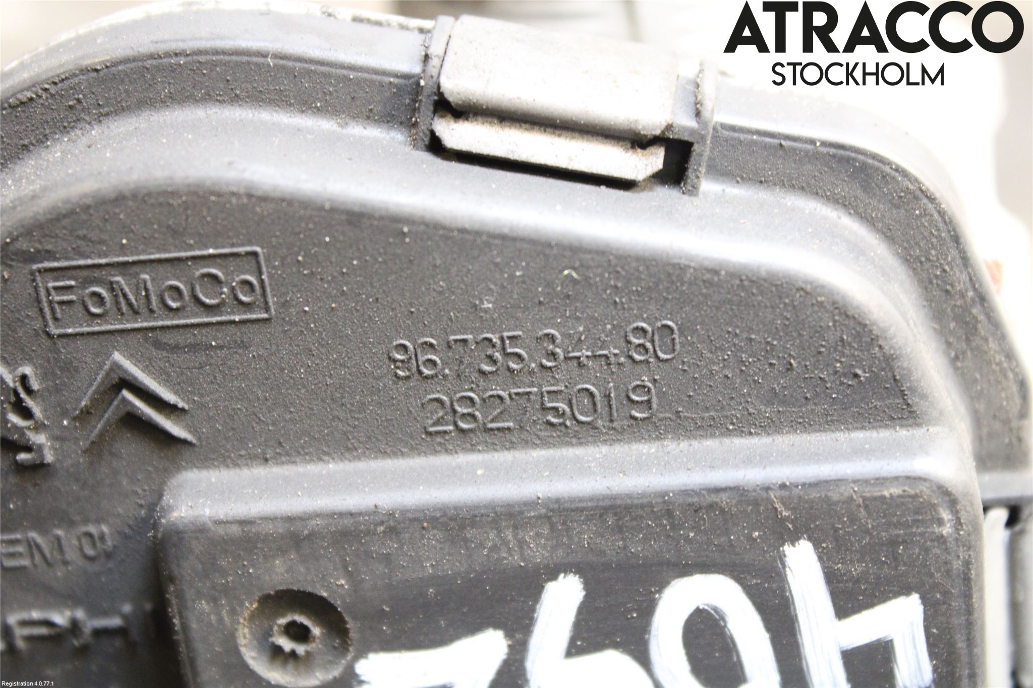 Citroen BERLINGO 08-18 Injspjällhus