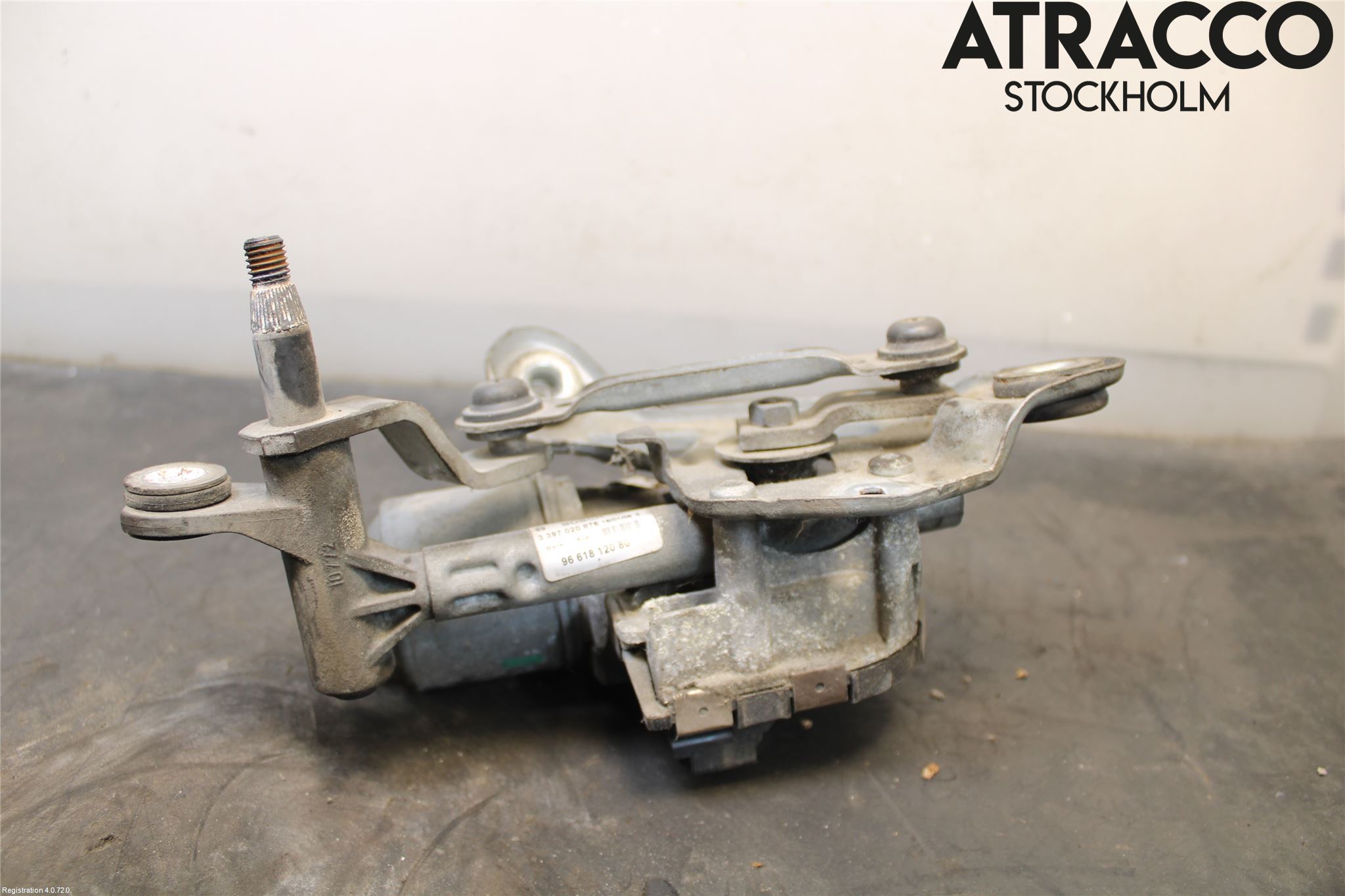 Peugeot 407 Torkarmotor Vindruta