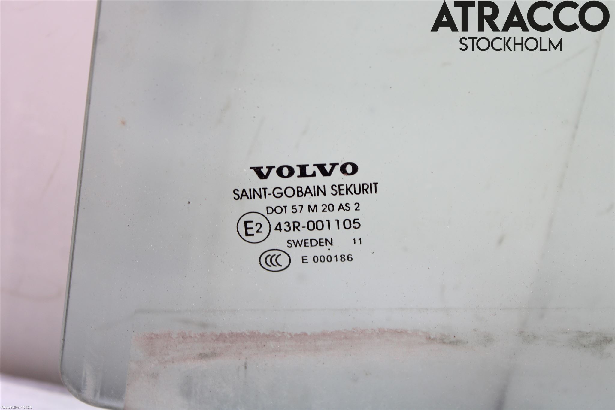 Volvo S60 11-13 Dörruta Bak Vänster