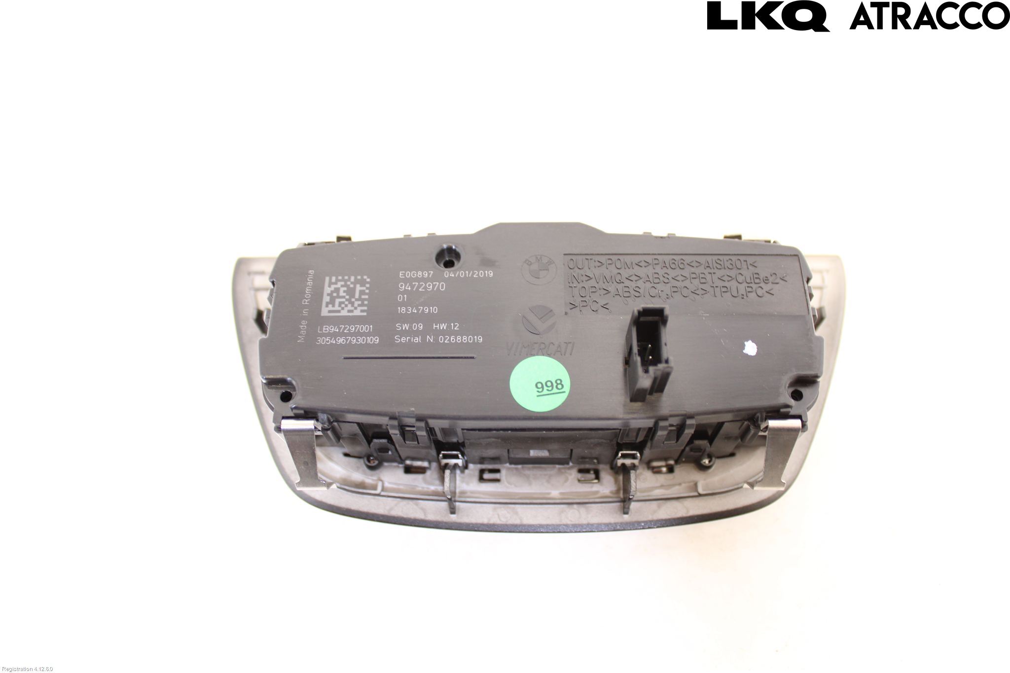 BMW 5 G30/G31/F90 17-23 Strömställare Ljus