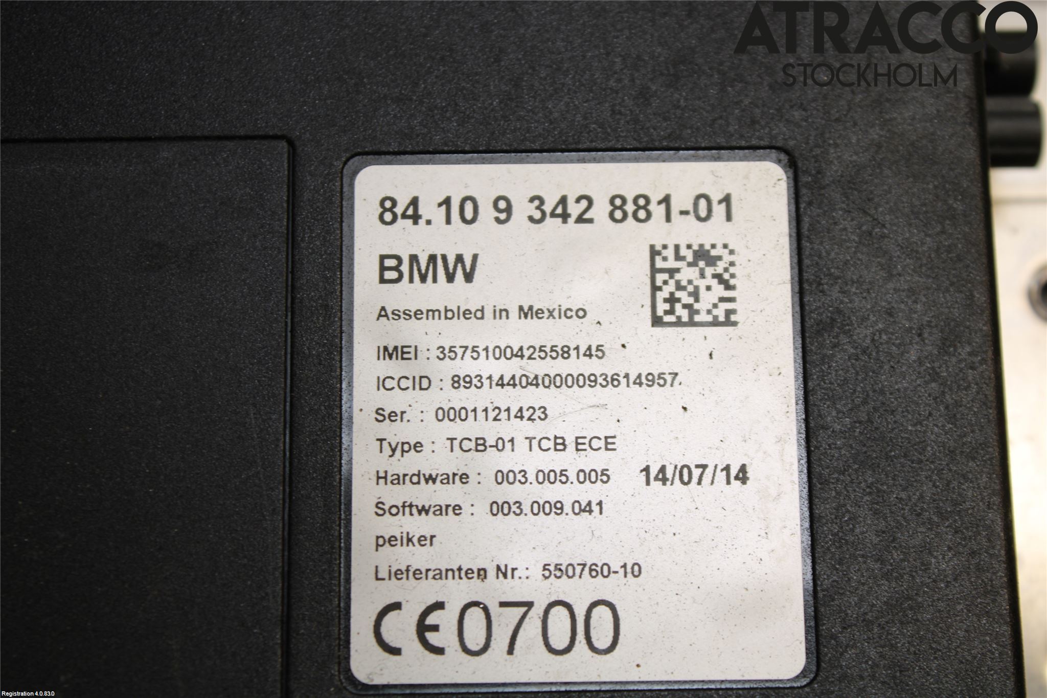 BMW X5 F15 13-18 Styrenhet Övrigt