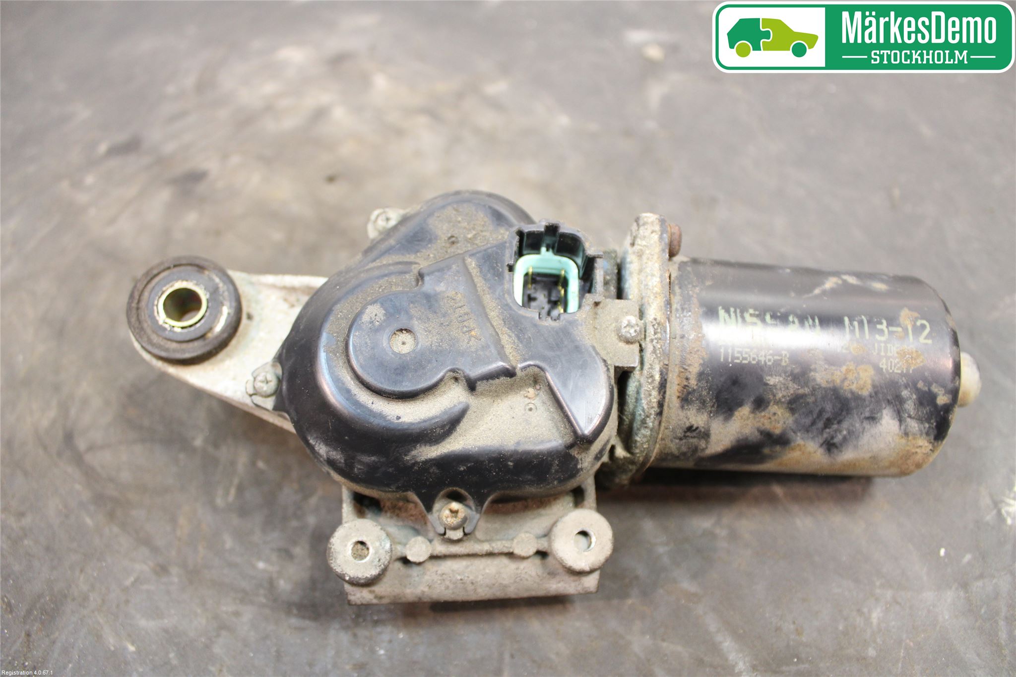 Nissan MICRA 03-07 Torkarmotor Vindruta