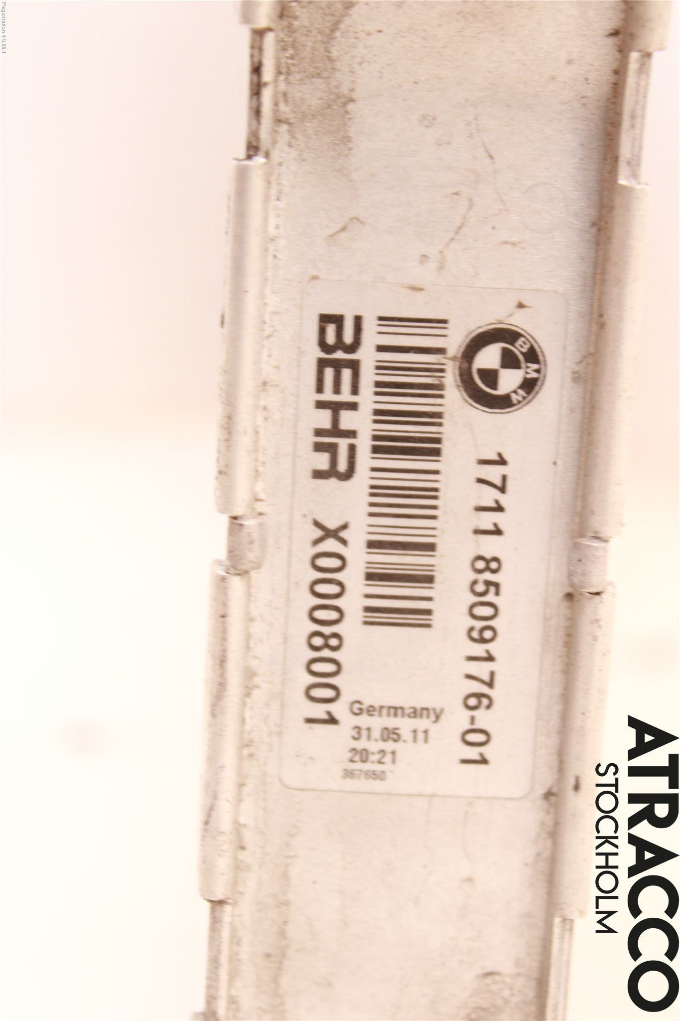 BMW 5 F10/F11/F18 09-17 Kylare Aut