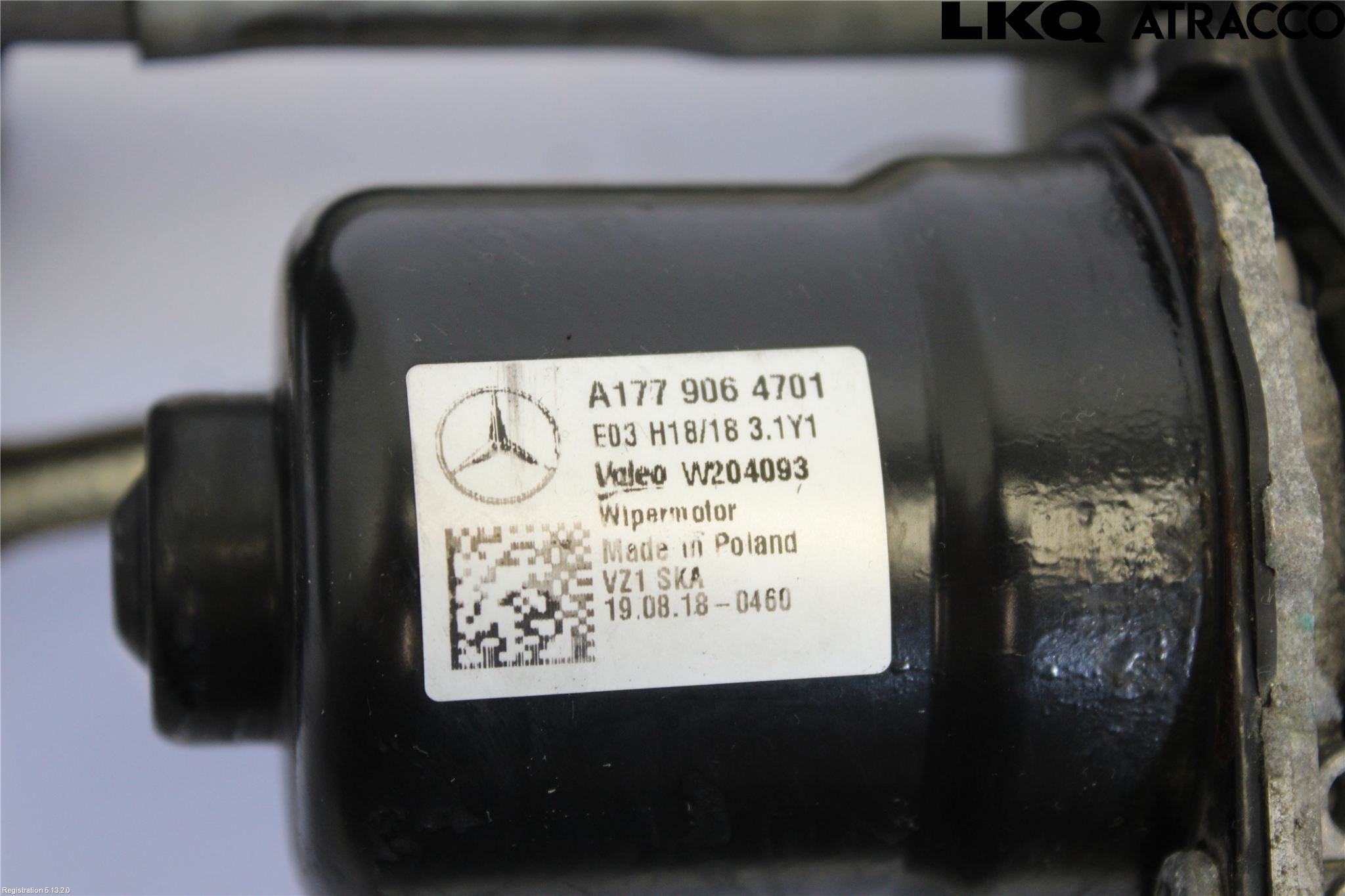Mercedes-Benz MB A-KLASS (W177) 18- Torkarmotor Vindruta