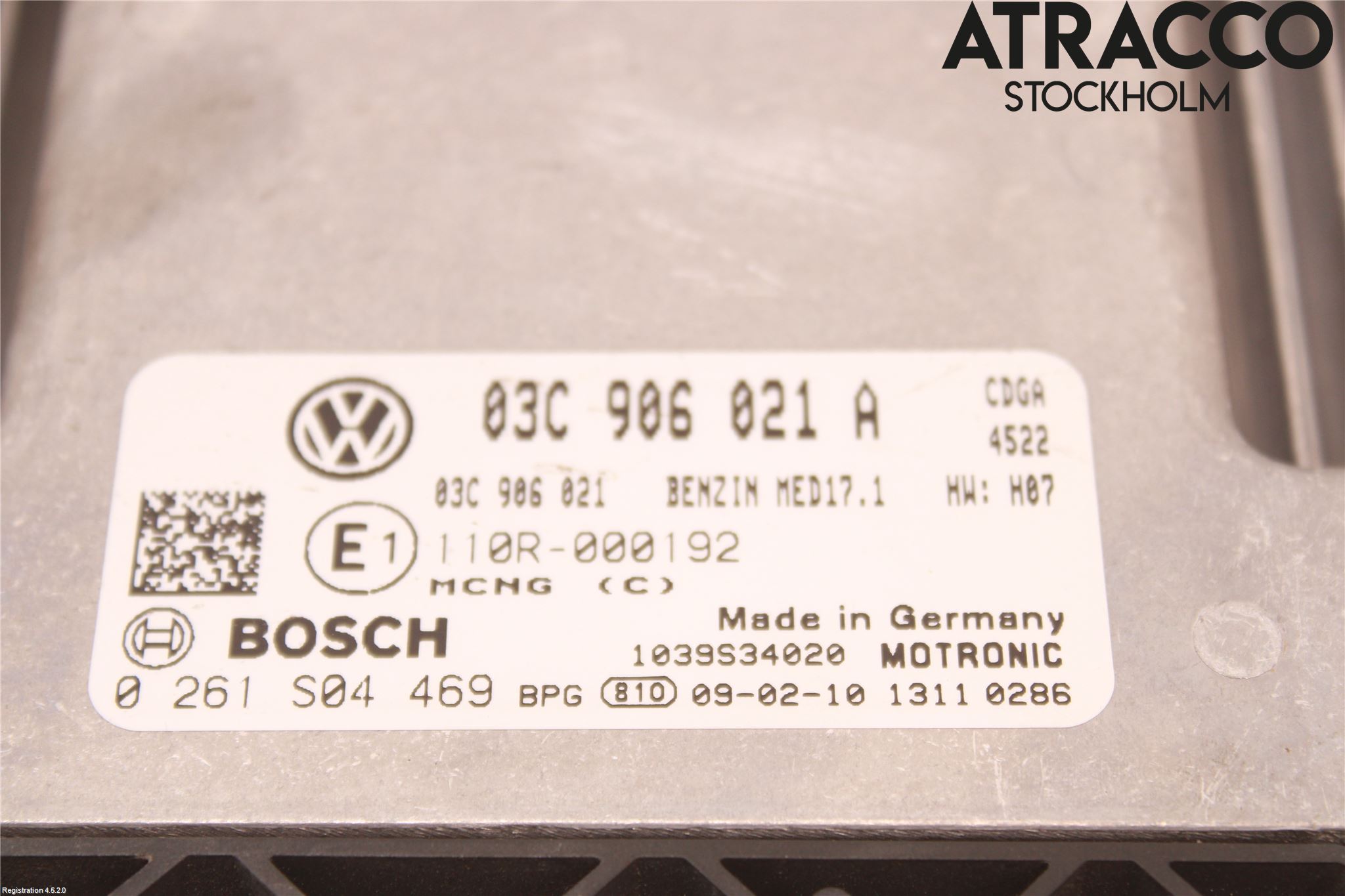 Volkswagen VW PASSAT 05-11 Styrenhet Insprut Bensin