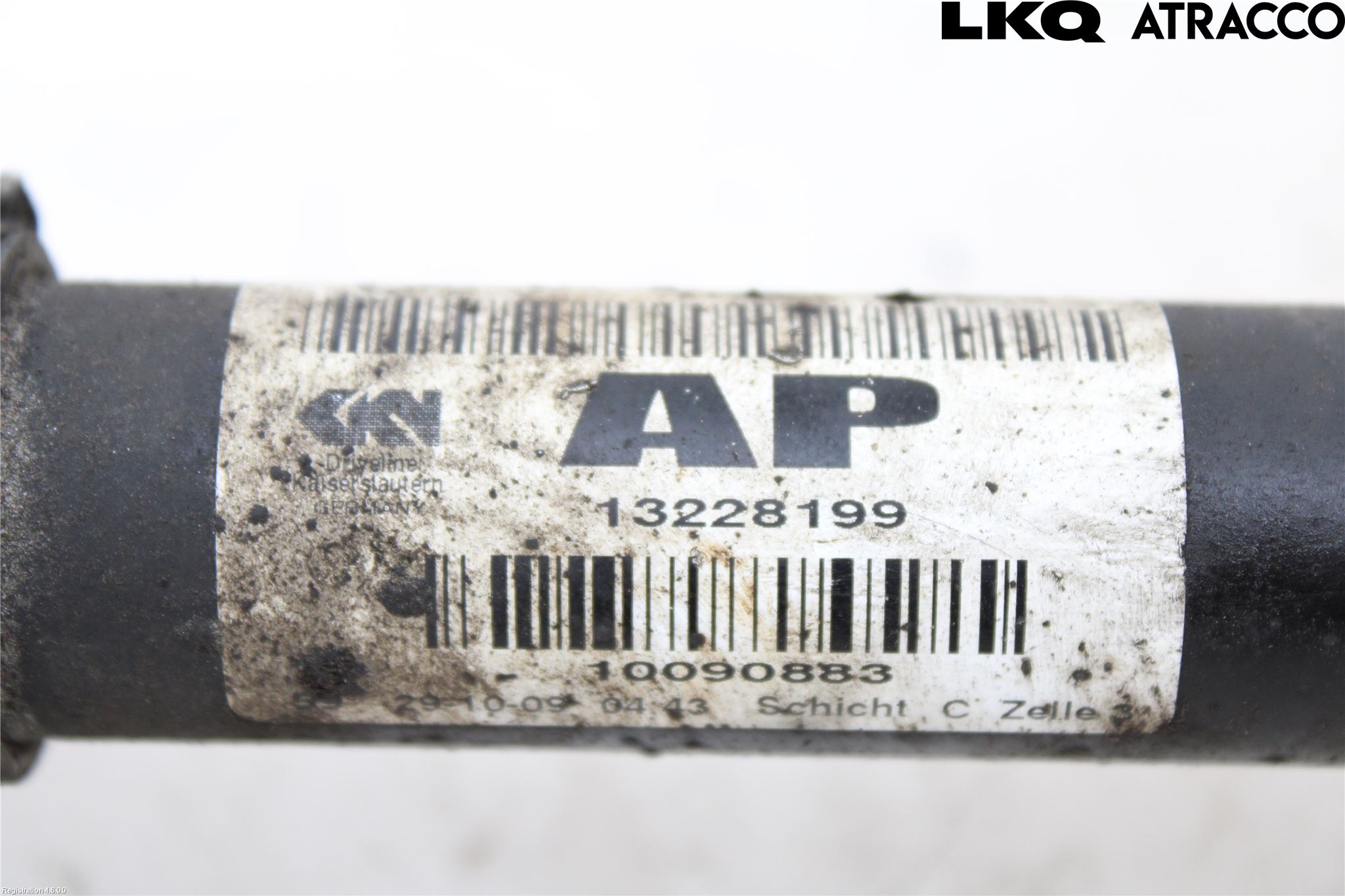 Opel INSIGNIA 09-16 Drivaxel Fram Vänster