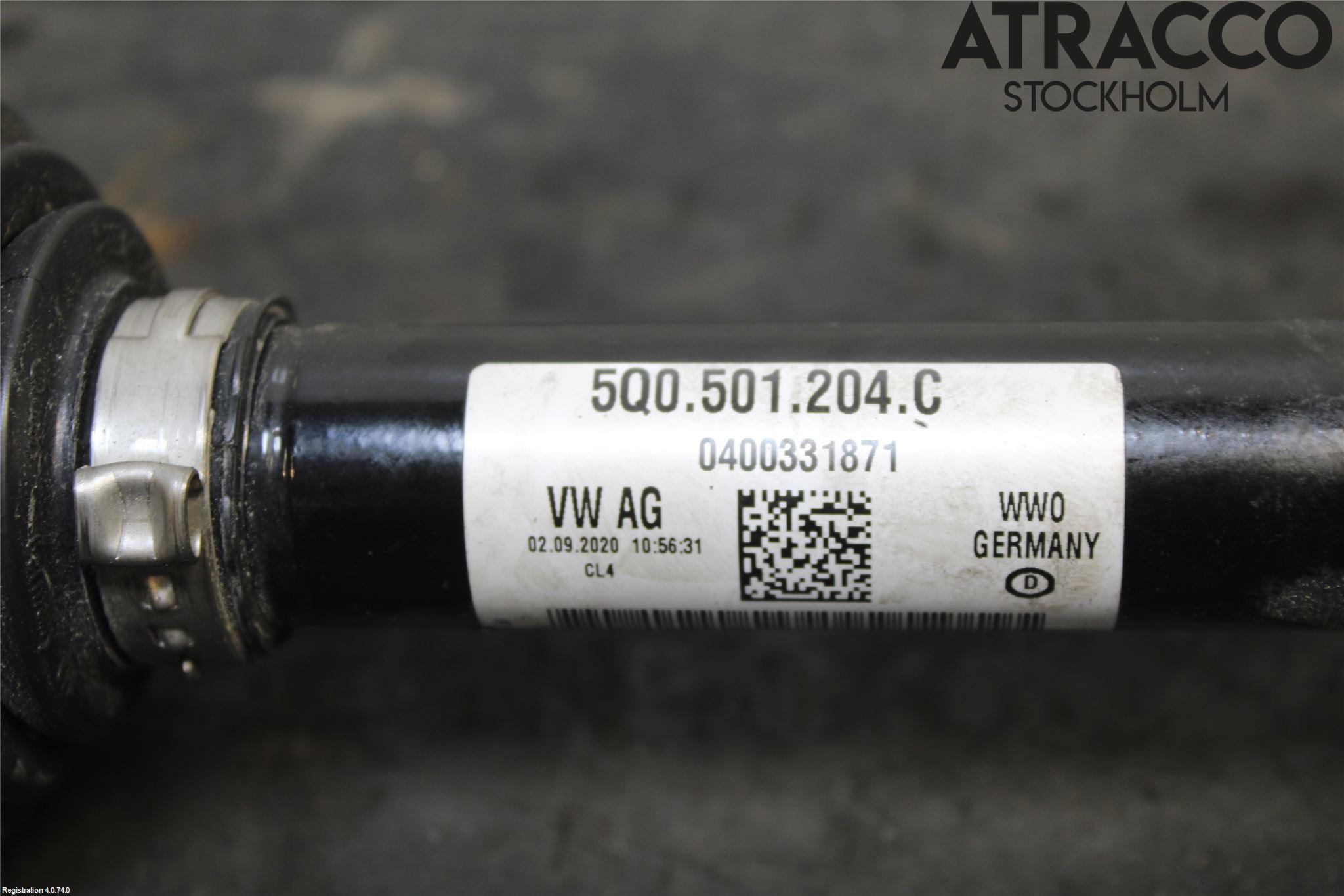 Cupra ATECA 19- Drivaxel Bak Höger