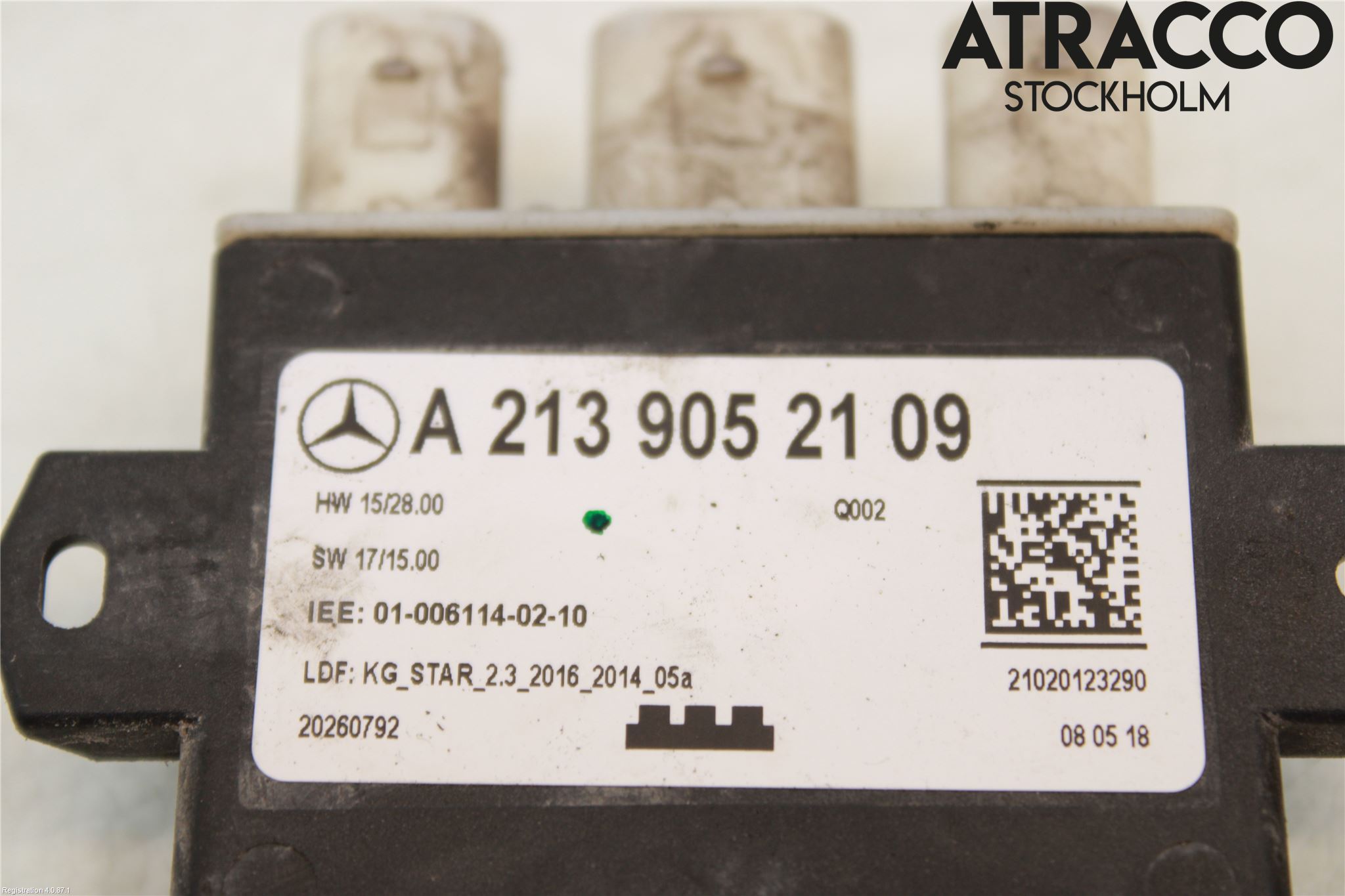 Mercedes-Benz MB S-KLASS (W222) 13-20 Styrenhet Baklucka