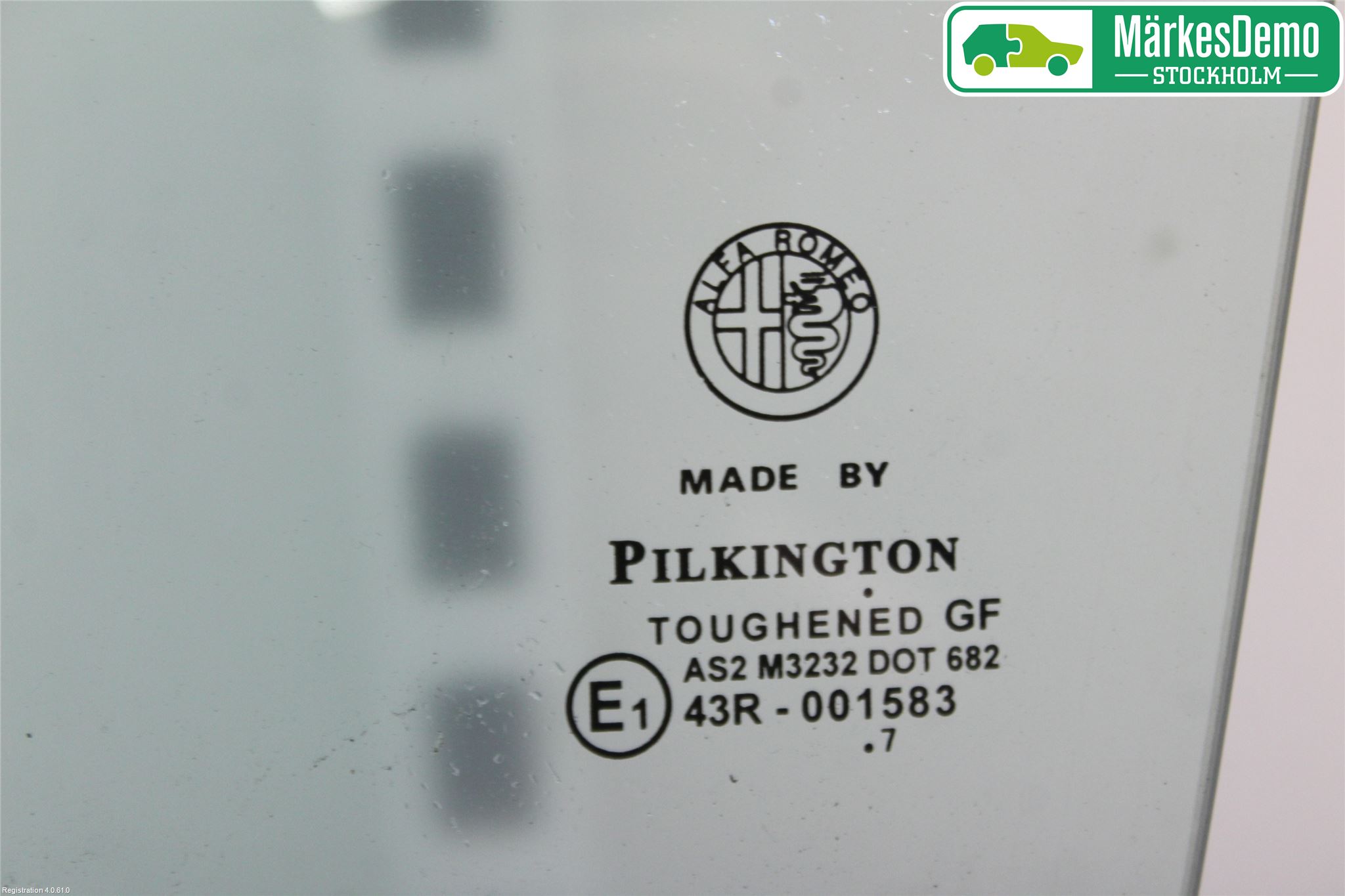 Alfa 147 Dörruta Bak Vänster