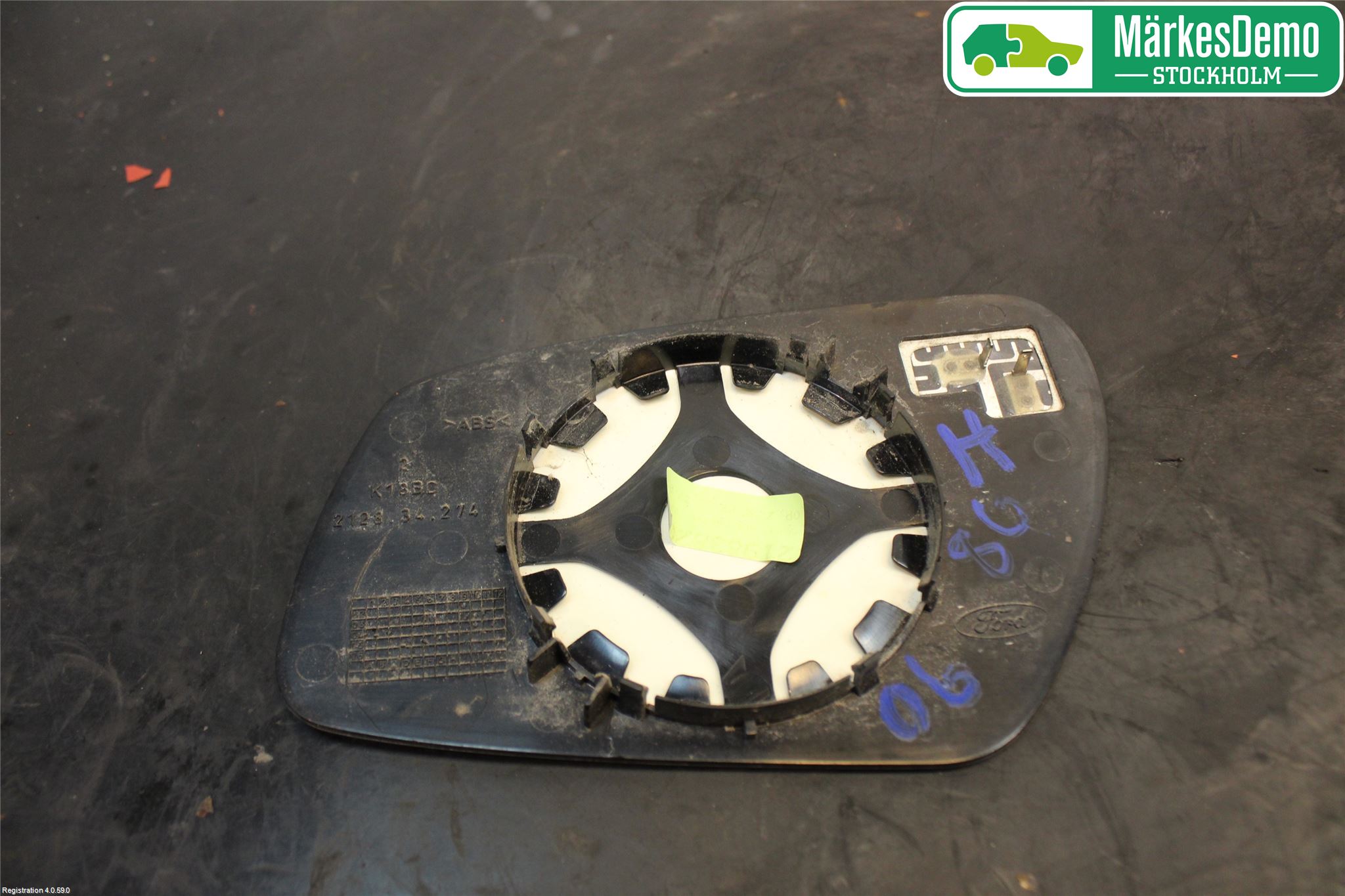 Ford MONDEO     01-06 Spegelglas Hö