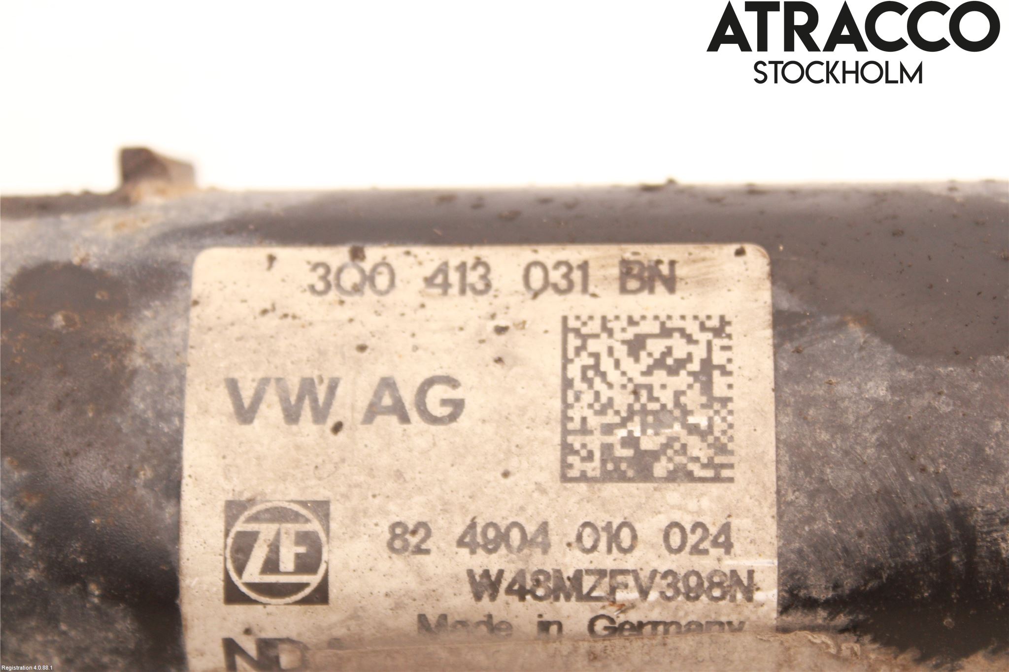 Volkswagen VW PASSAT 15-19 Fjäderben Fram Vänster