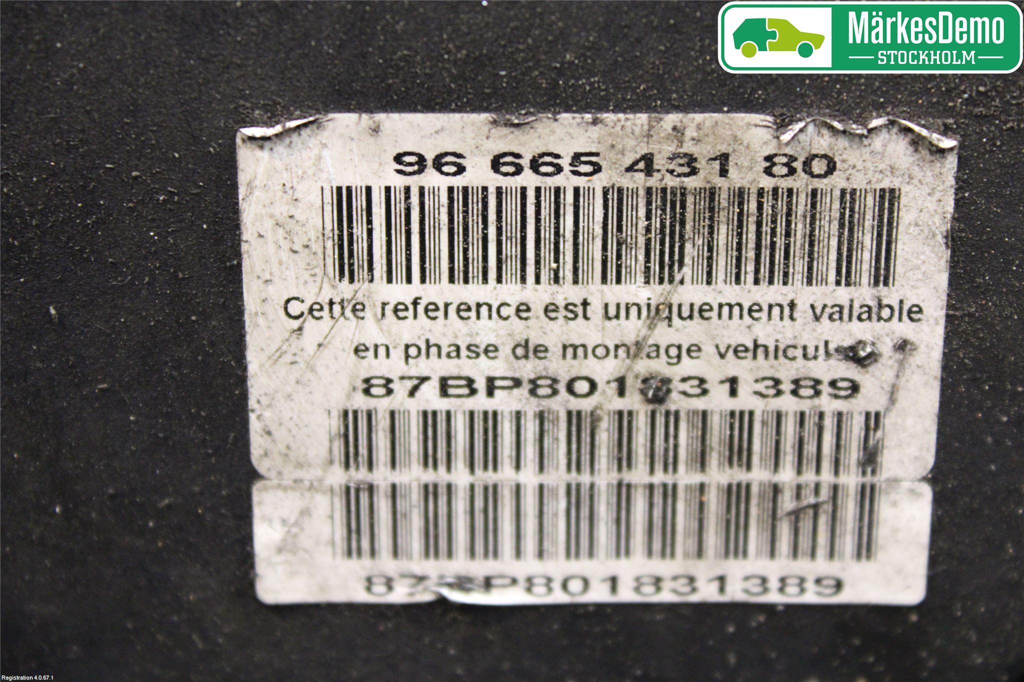 Peugeot 407 Abs Hydraulaggregat