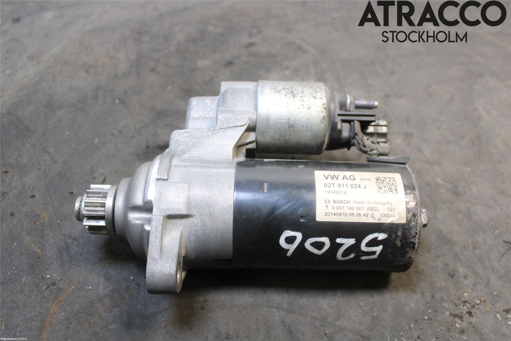Skoda FABIA 07-14 Startmotor