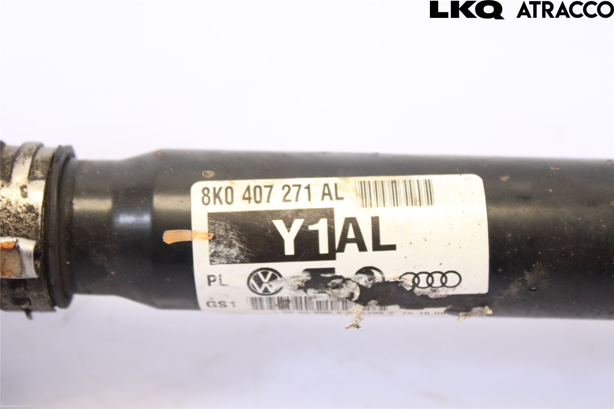 Audi A4 12-15 Drivaxel Fram Vänster