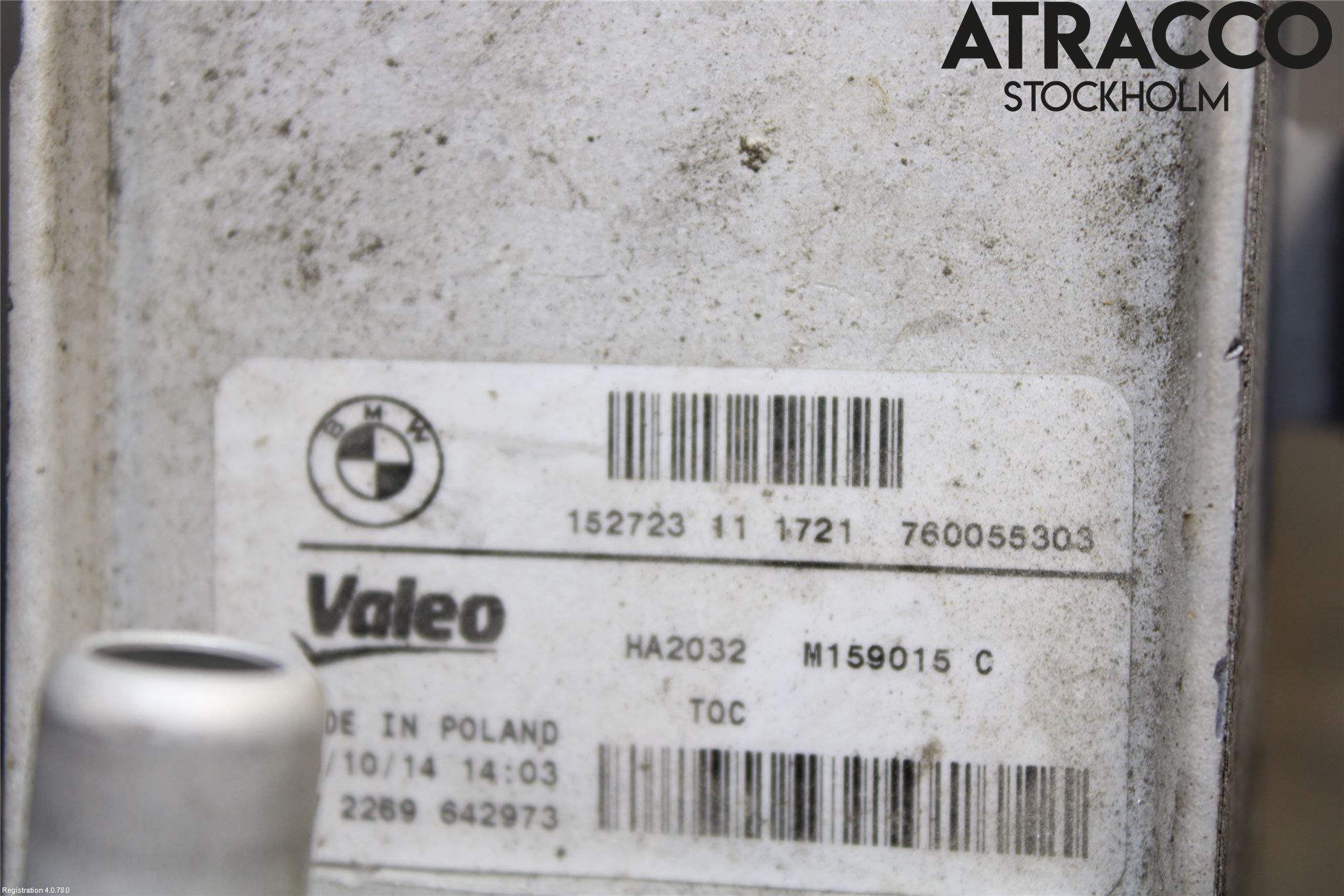 BMW 2 F45 Active Tourer 14-21 Oljekylare Automat