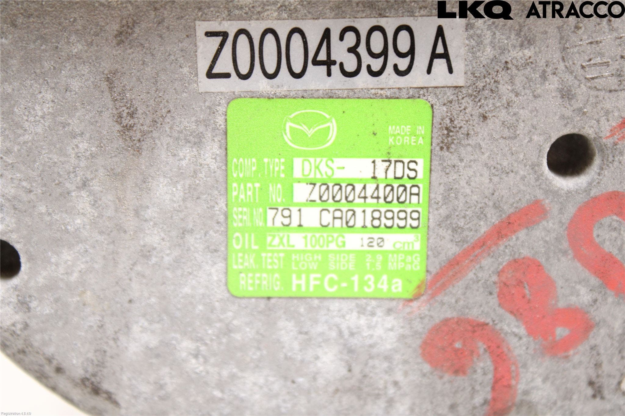 Mazda 6 08-13 Ac Kompressor