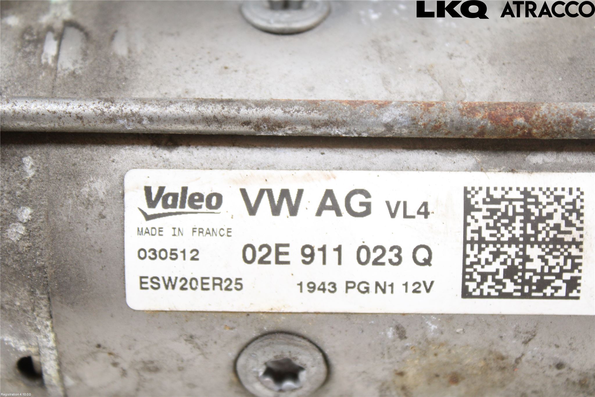 Volkswagen VW PASSAT 11-14 Startmotor Diesel