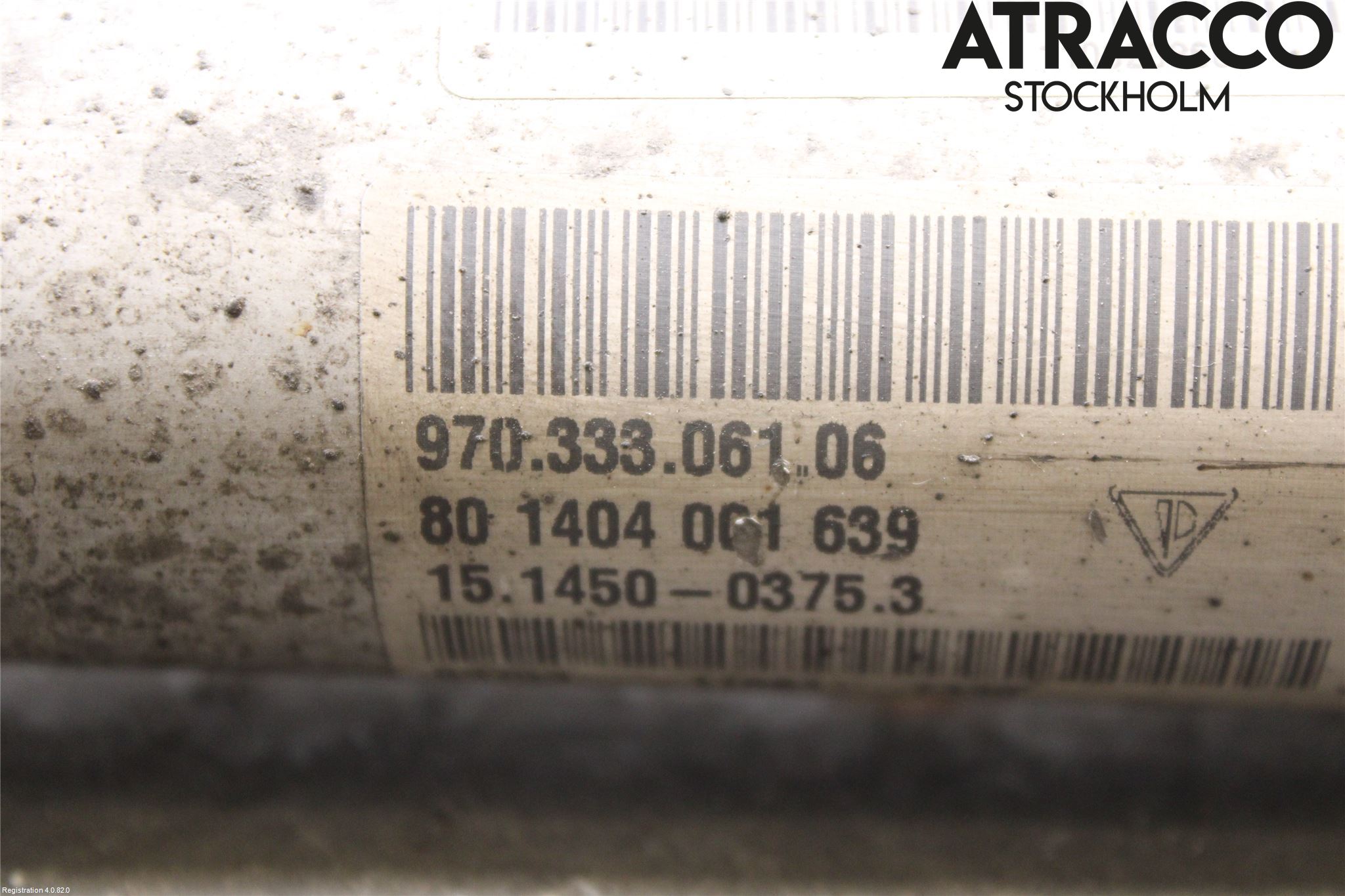 Porsche PANAMERA 09- Stötdämpare Bak