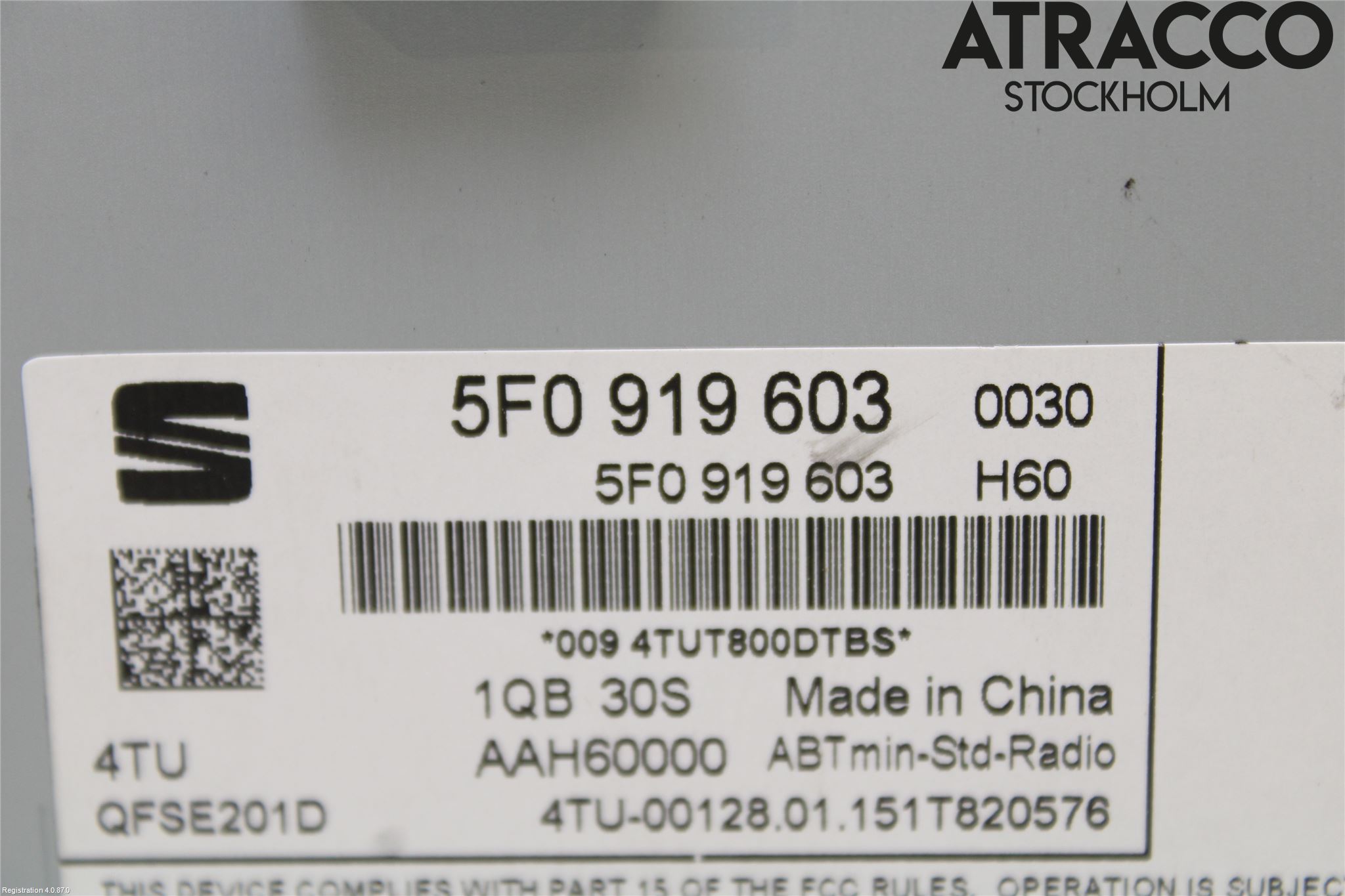 Seat LEON 13-20 Cd Radio - Multimediapanel