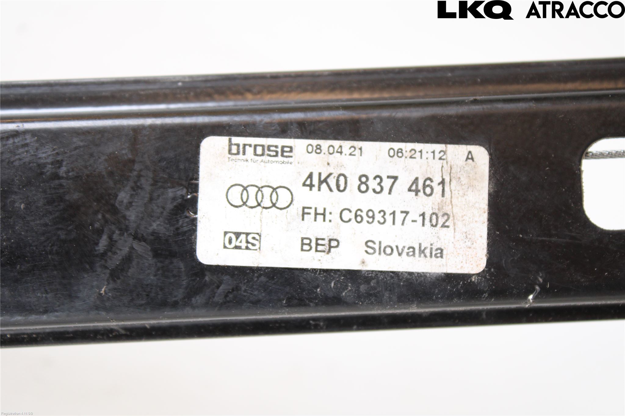 Audi A6/S6 4G 11-18 Fönsterhissmekanism
