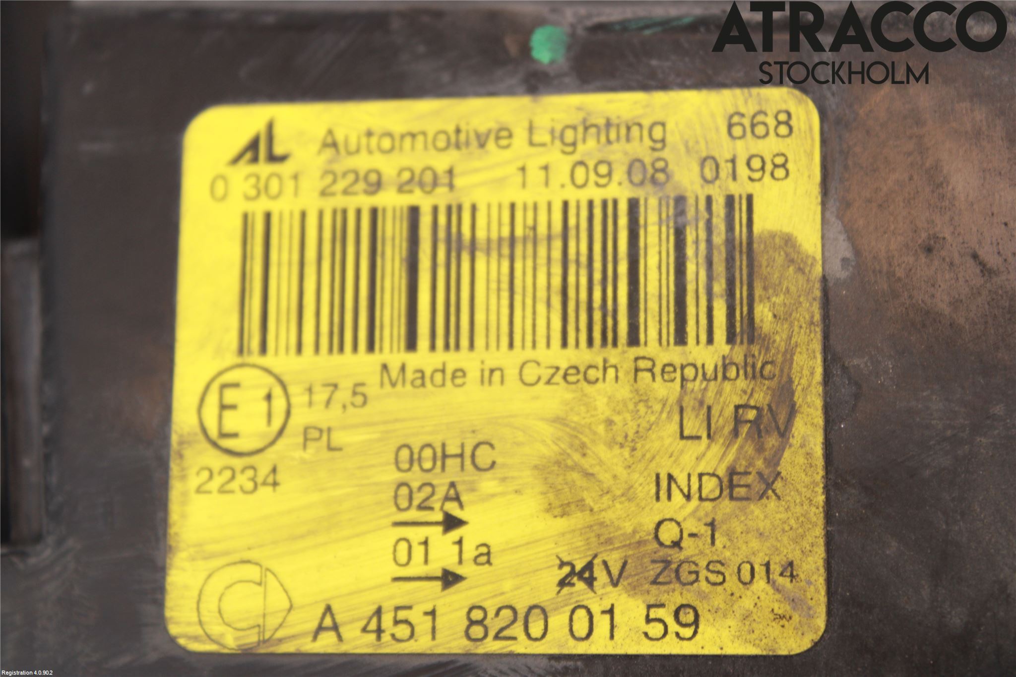 Smart FORTWO I 99-07 Strålkastare Vänster