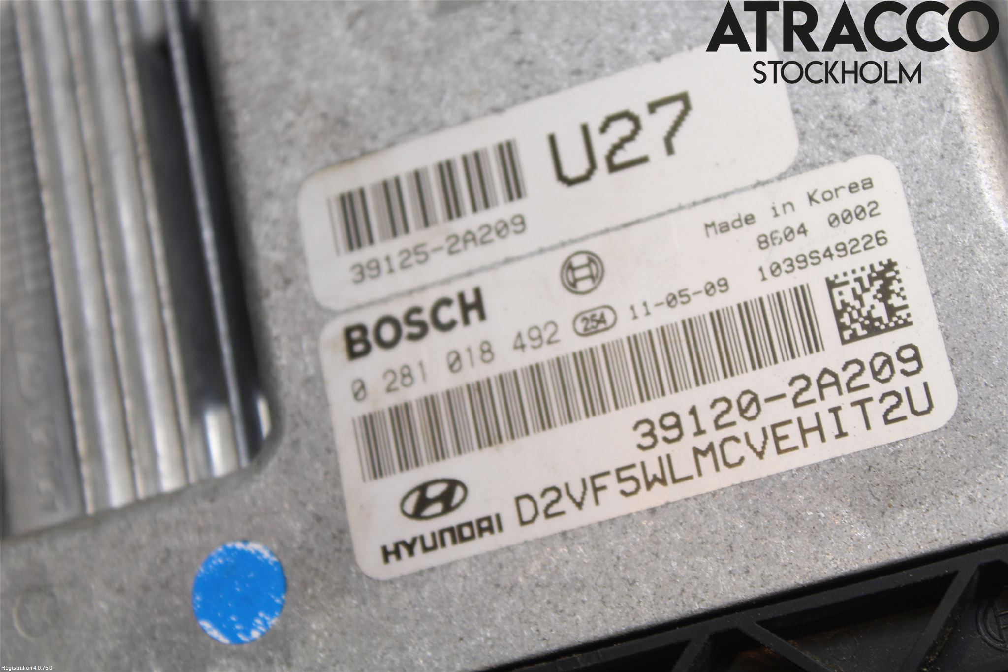 Hyundai i40 08-15 Styrenhet Insprut Bensin