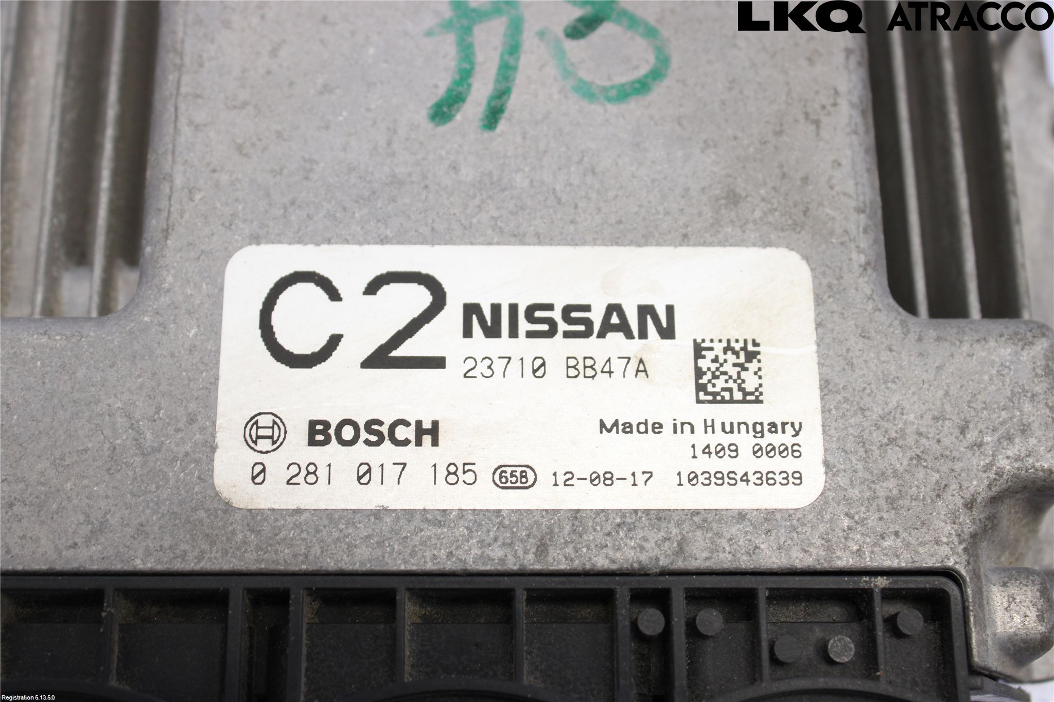 Nissan QASHQAI+2  10-14 Styrenhet Inspump Diesel