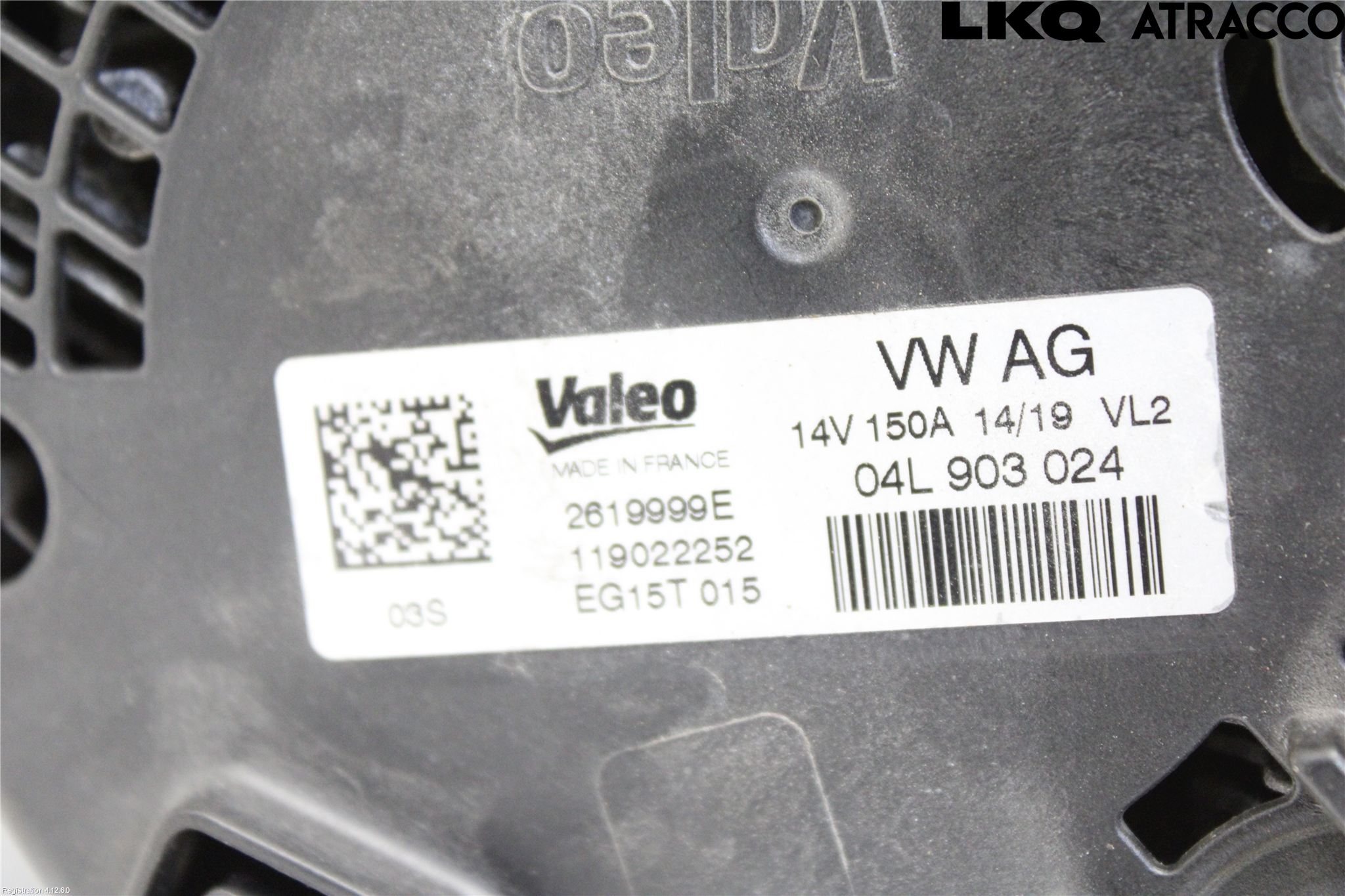 Audi A4/S4 B9 20- Generator