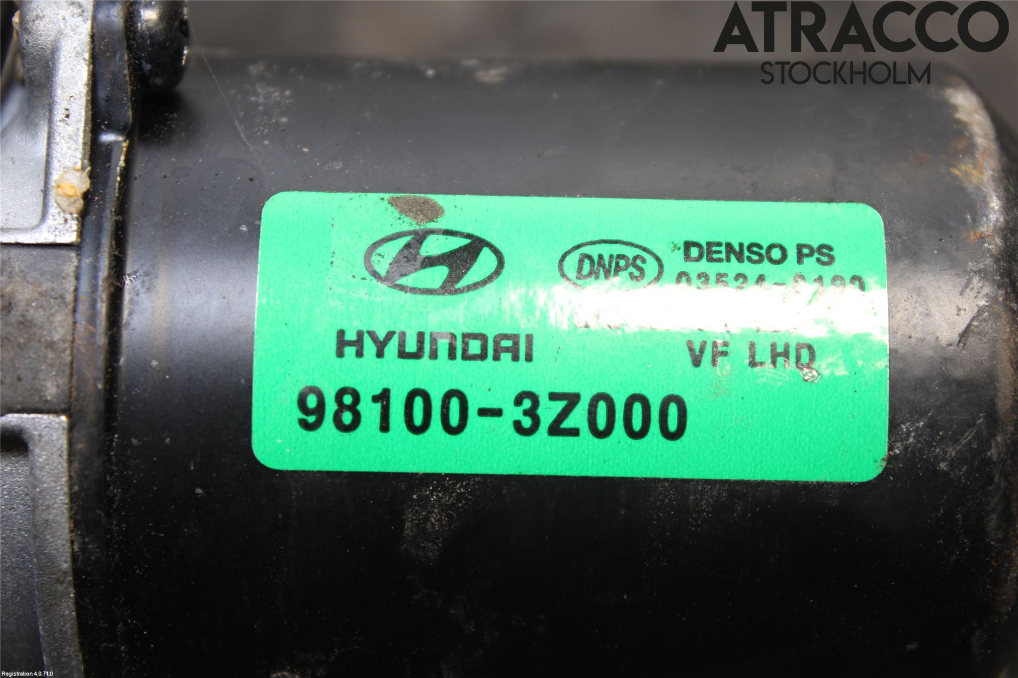 Hyundai i40 16-18 Torkarmotor Vindruta
