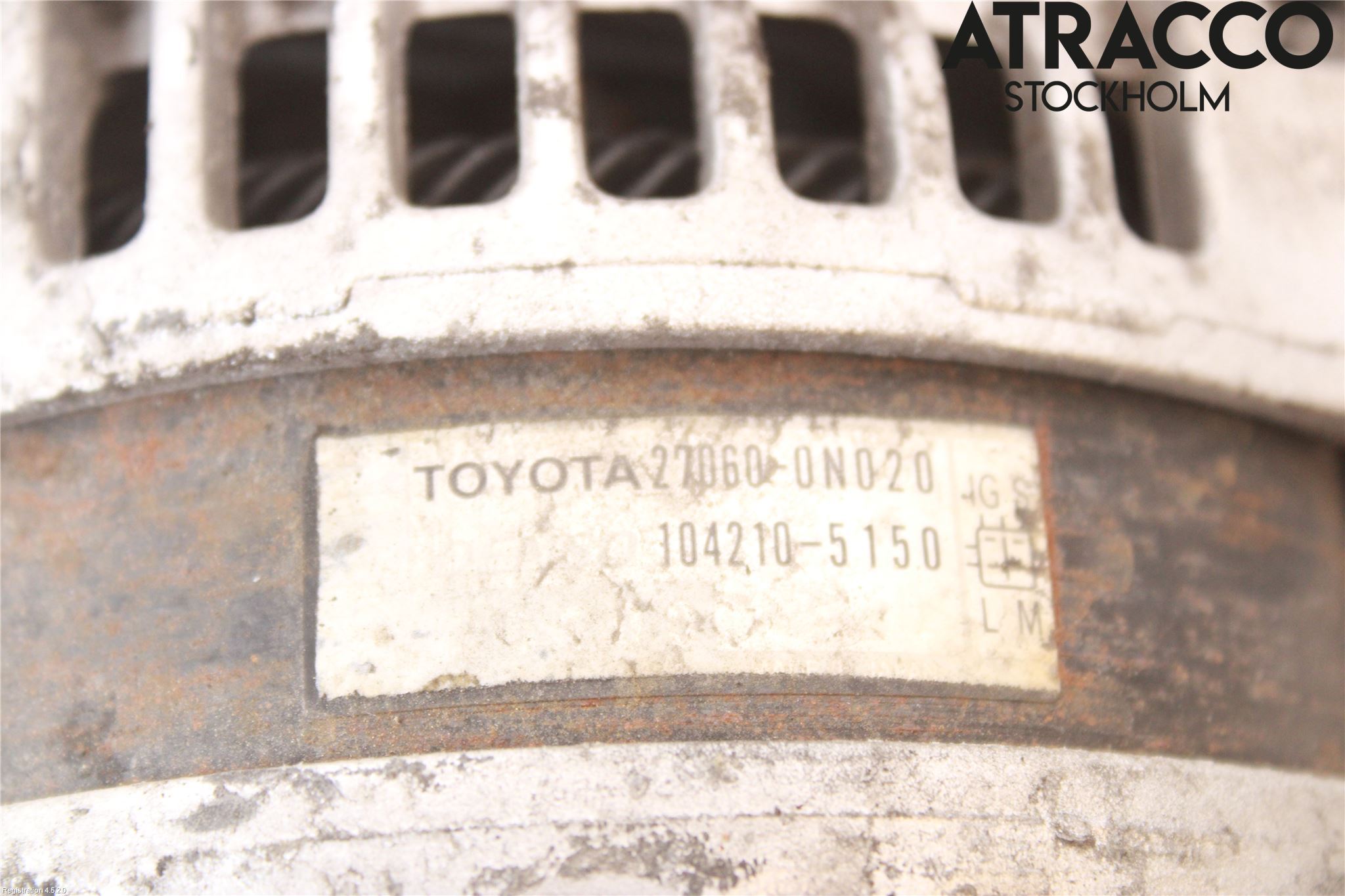 Toyota AURIS 07-09 Generator